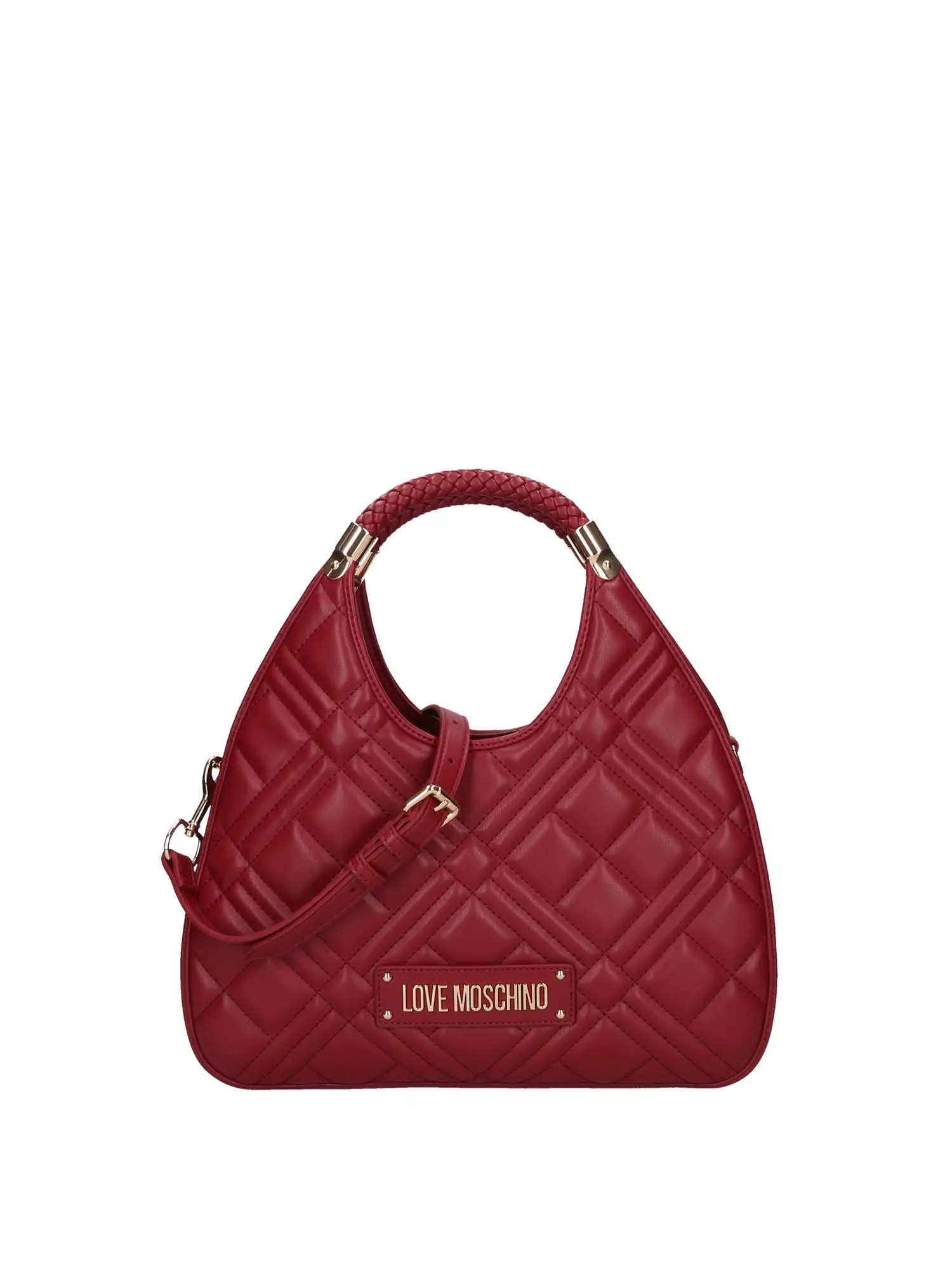 BORSA A MANO DONNA - LOVE MOSCHINO - JC4146PP1LLA0 - BORDEAUX, UNICA