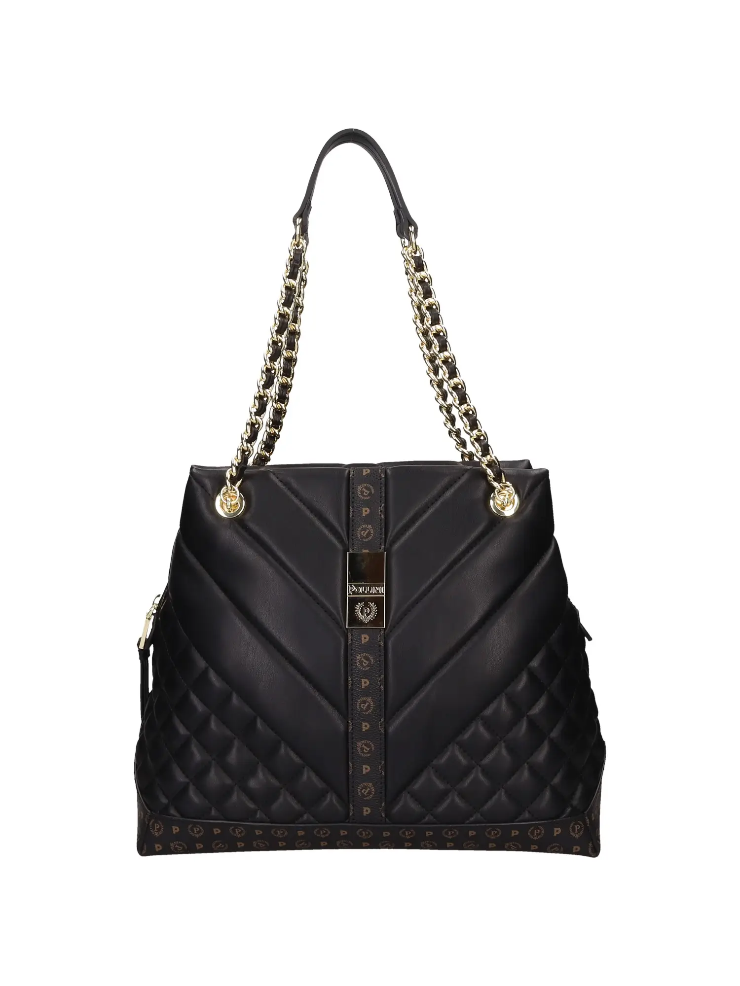 BORSA A SPALLA DONNA - POLLINI - SC4517PP1LSO1 - NERO, UNICA