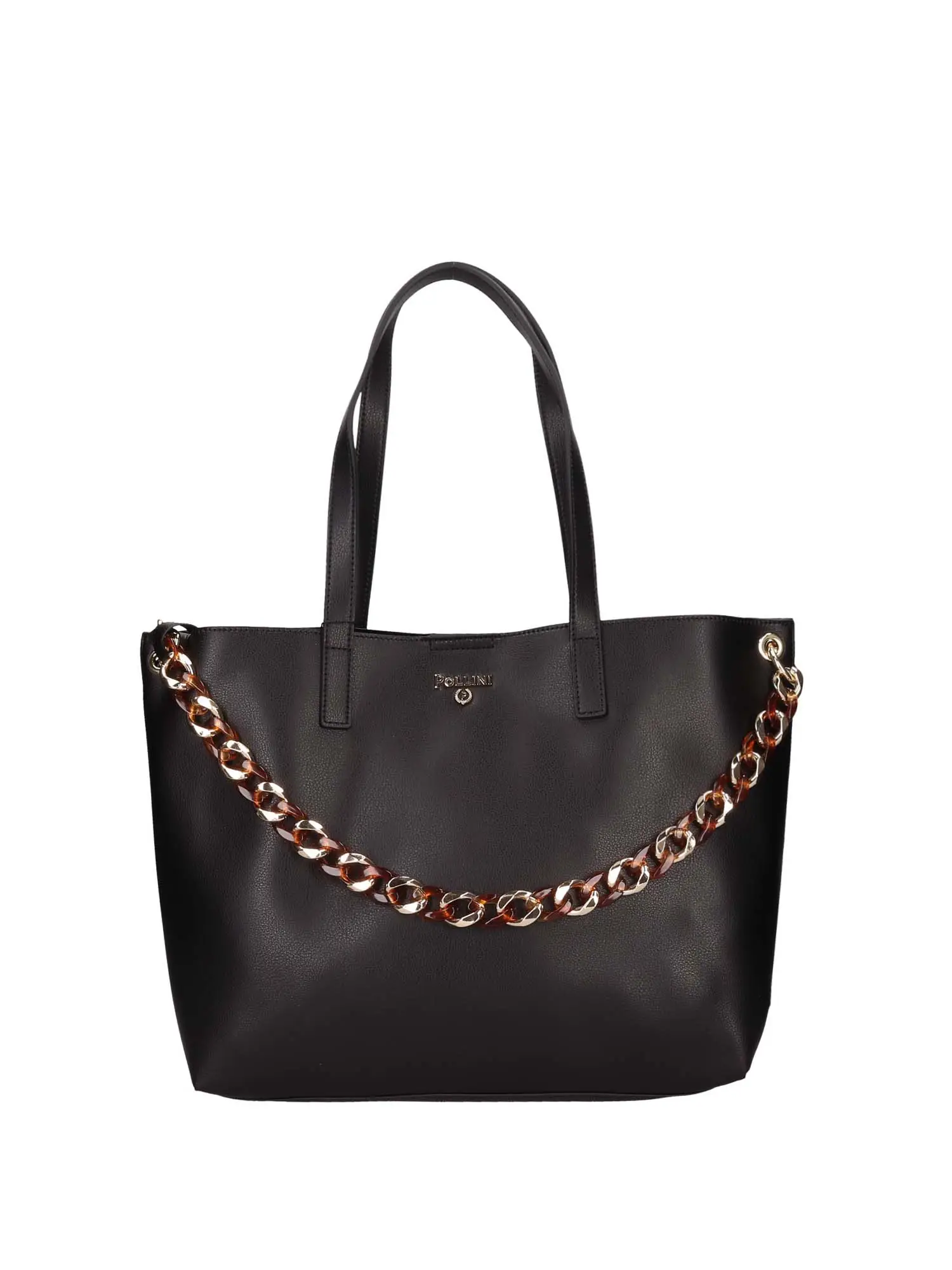 BORSA A SPALLA DONNA - POLLINI - SC4567PP1LSR0 - NERO, UNICA