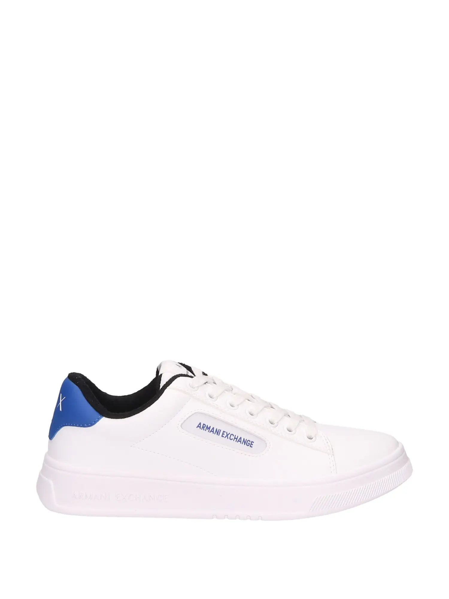 SNEAKERS UOMO - ARMANI EXCHANGE - XUX203 XV805 - BIANCO/BLU, 43