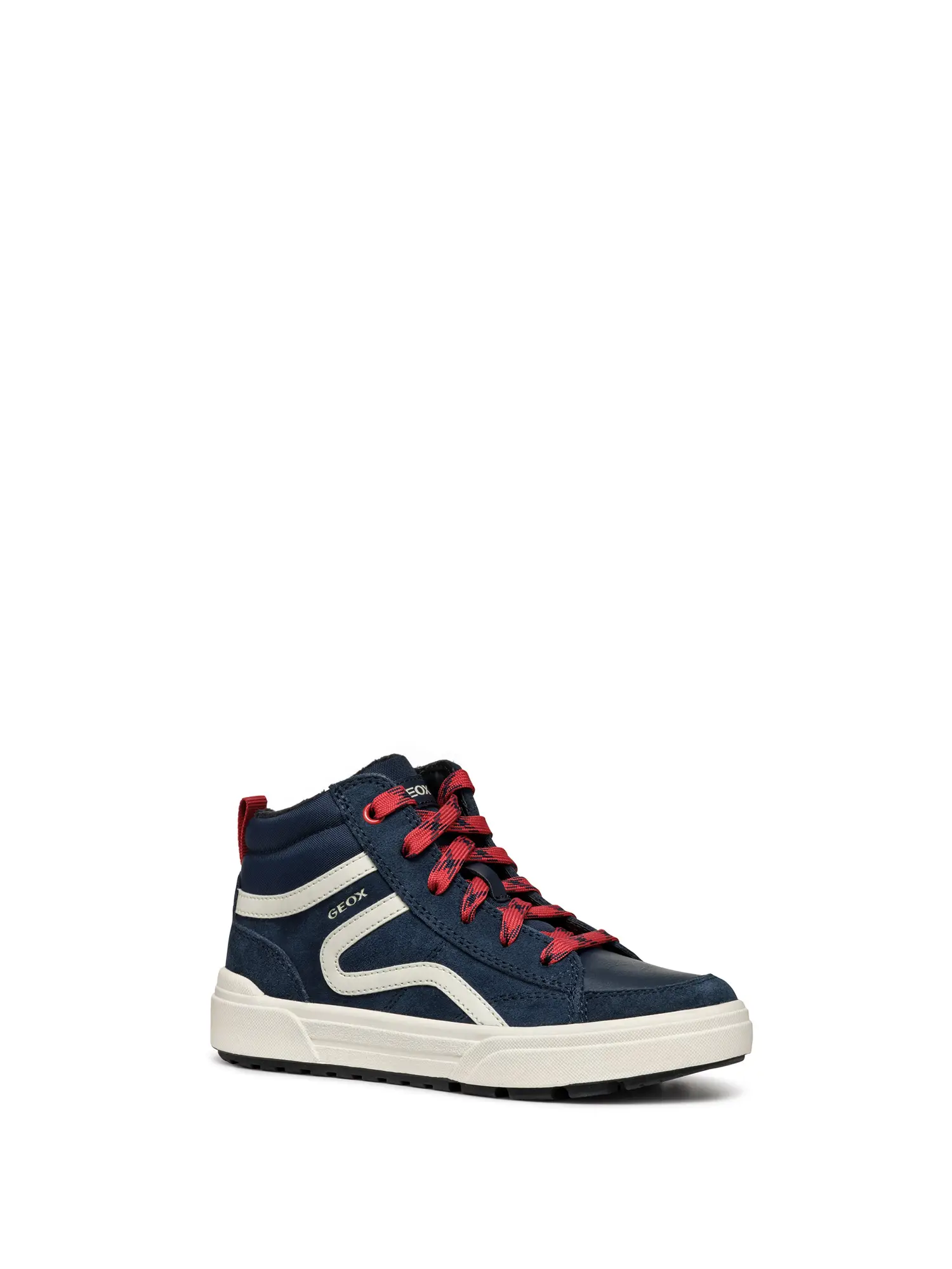 SNEAKERS RAGAZZO - GEOX - J36HAA 022FU - NAVY/ROSSO, 29