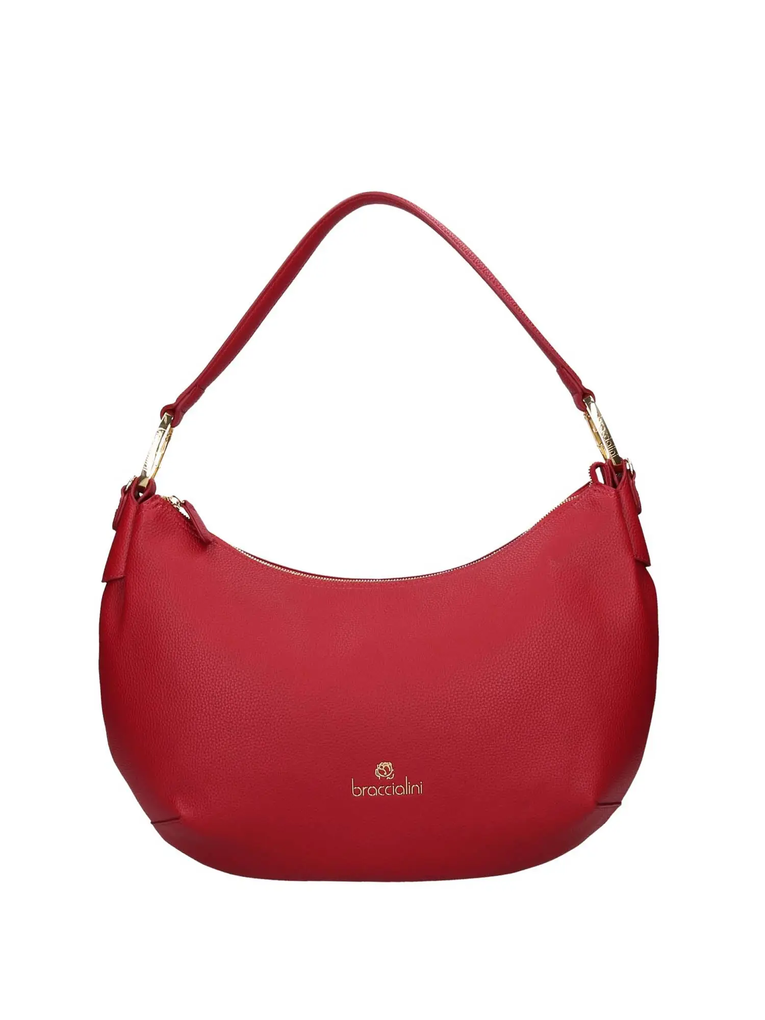 BORSA A SPALLA DONNA - BRACCIALINI - B17953-YY - ROSSO, UNICA