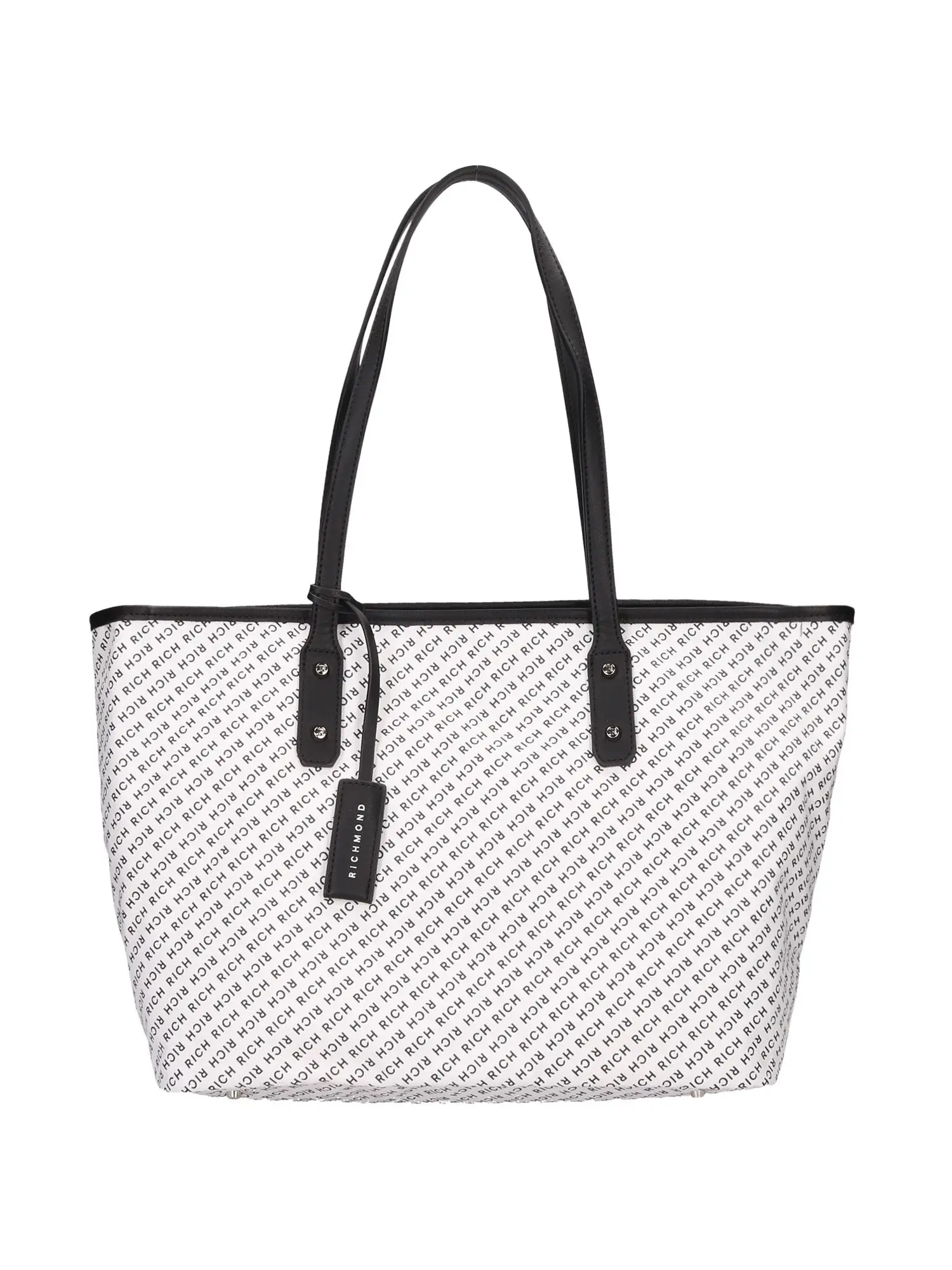 BORSA A SPALLA DONNA - JOHN RICHMOND - RWA24099BO - BIANCO, UNICA