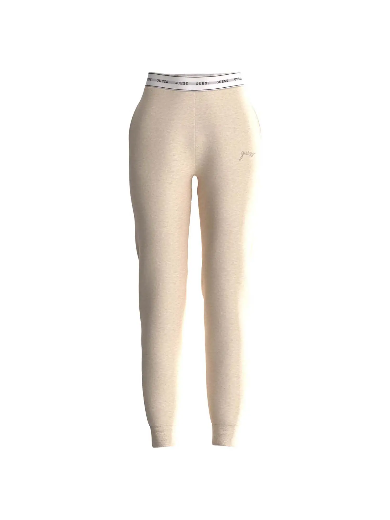 PANTALONE TUTA DONNA - GUESS UNDERWEAR - O3YB00 KBS91 - CREMA, L