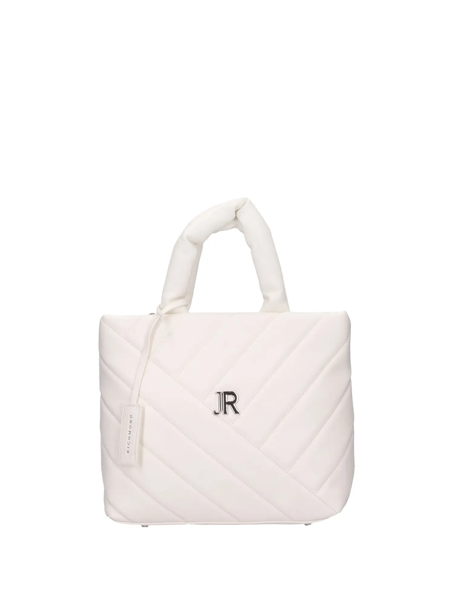 BORSA A SPALLA DONNA - JOHN RICHMOND - RWA24039BO - BIANCO, UNICA