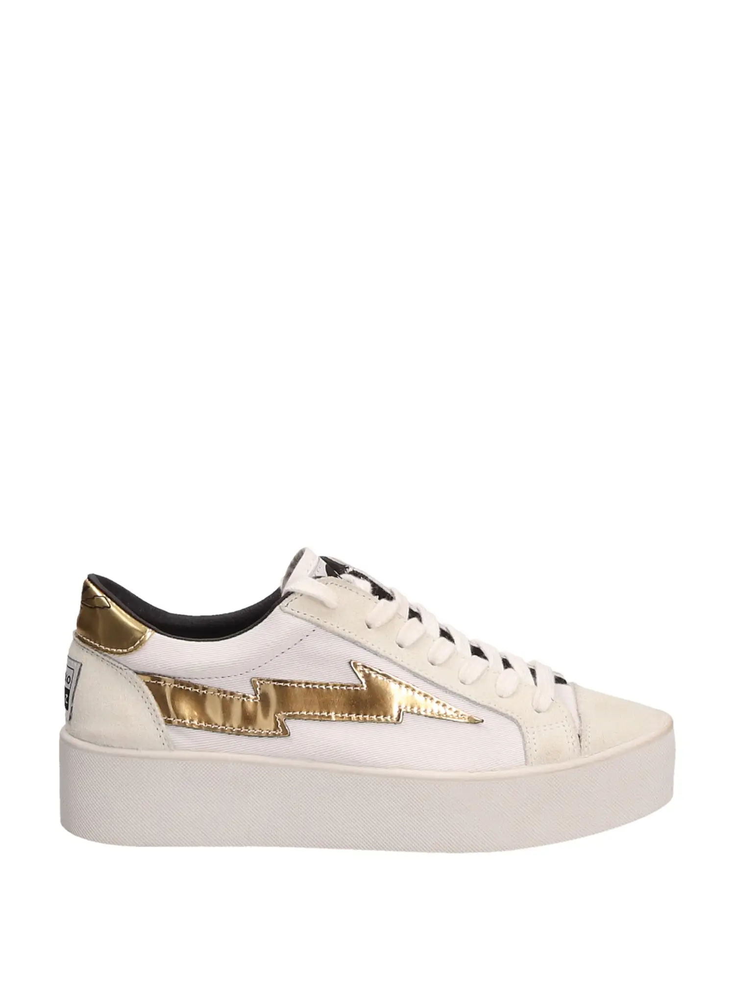 SNEAKERS DONNA - SANYAKO - THUGW002 - BIANCO/ORO, 37