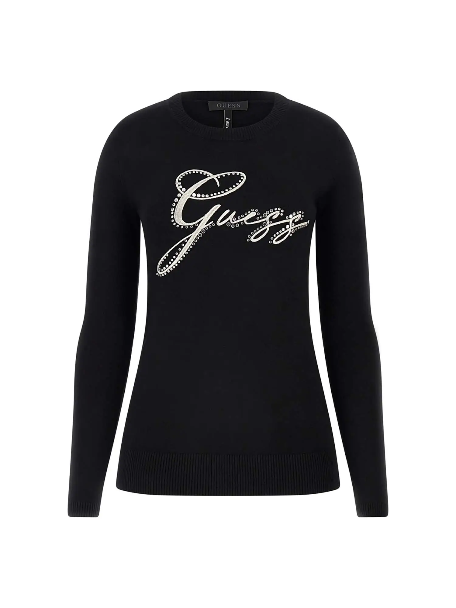 MAGLIA DONNA - GUESS JEANS - W4BR04 Z2NQ2 - NERO, L