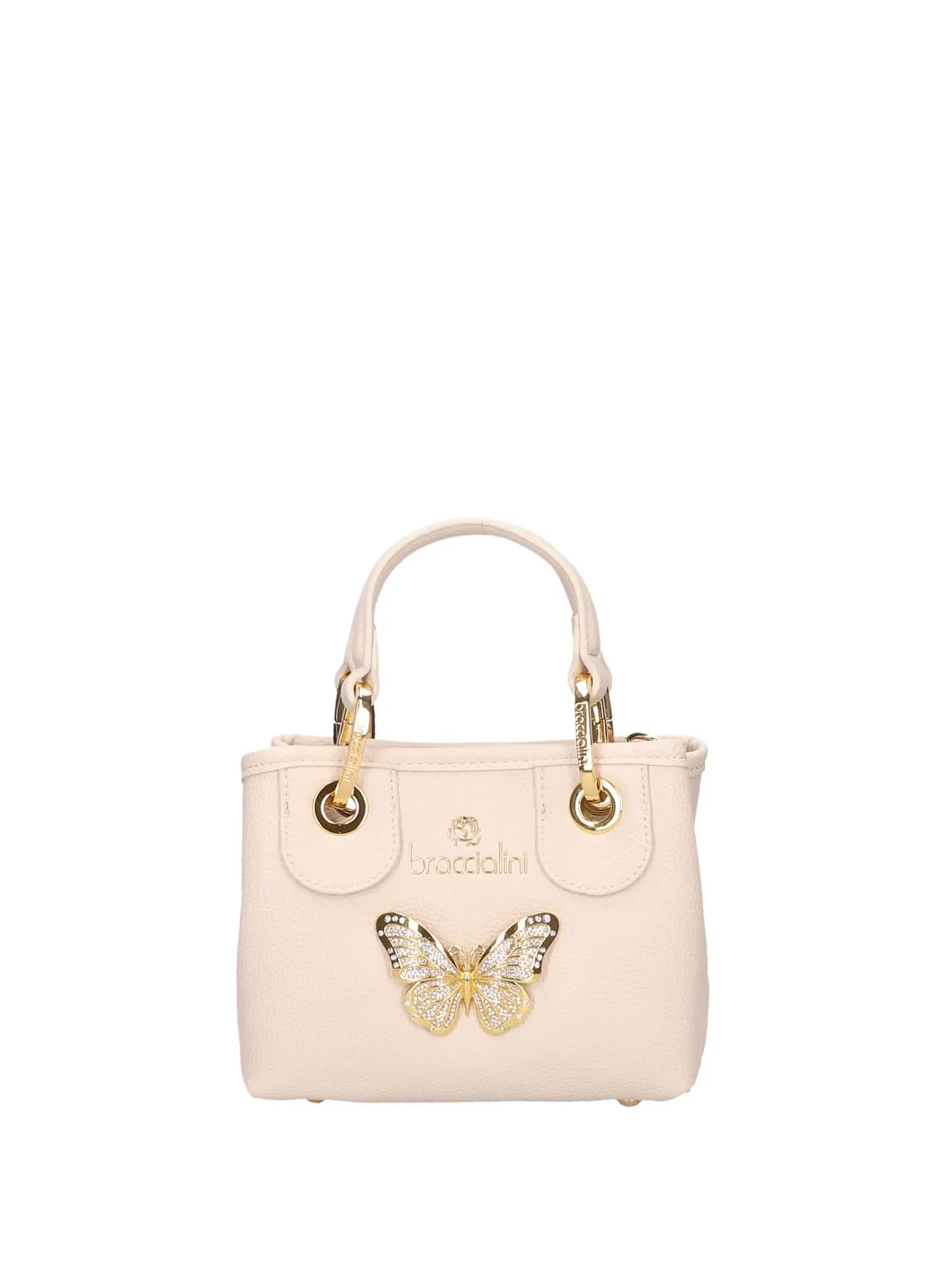 BORSA A MANO DONNA - BRACCIALINI - B17978-YY - BEIGE, UNICA