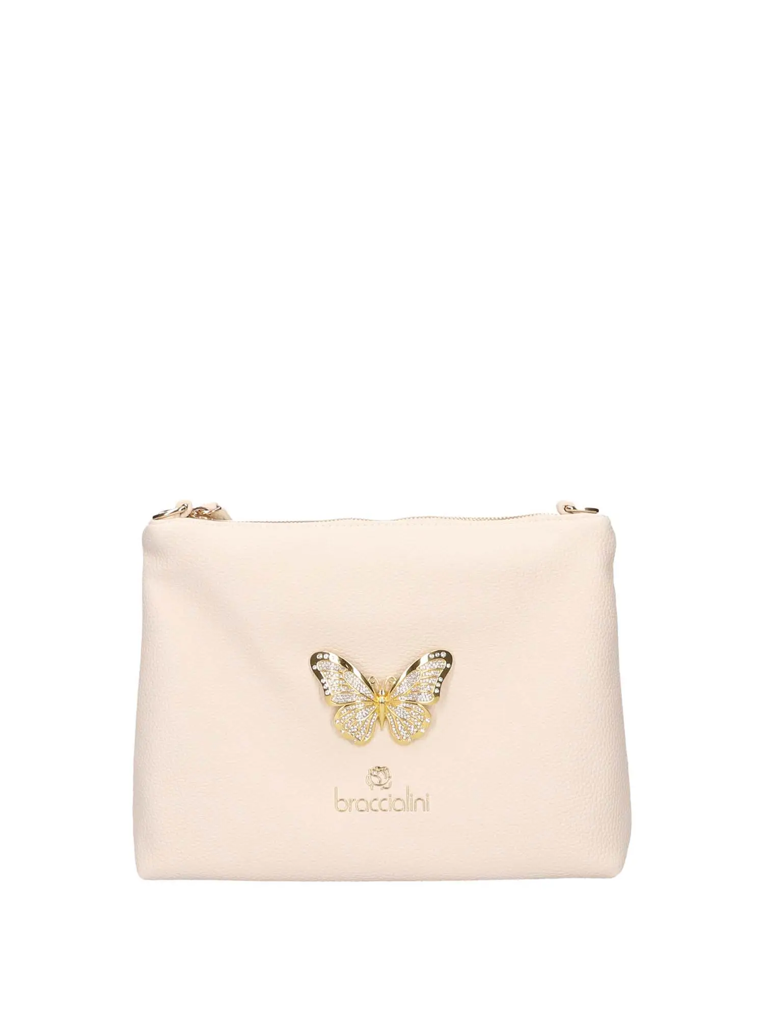 BORSA A MANO DONNA - BRACCIALINI - B17979-YY - BEIGE, UNICA