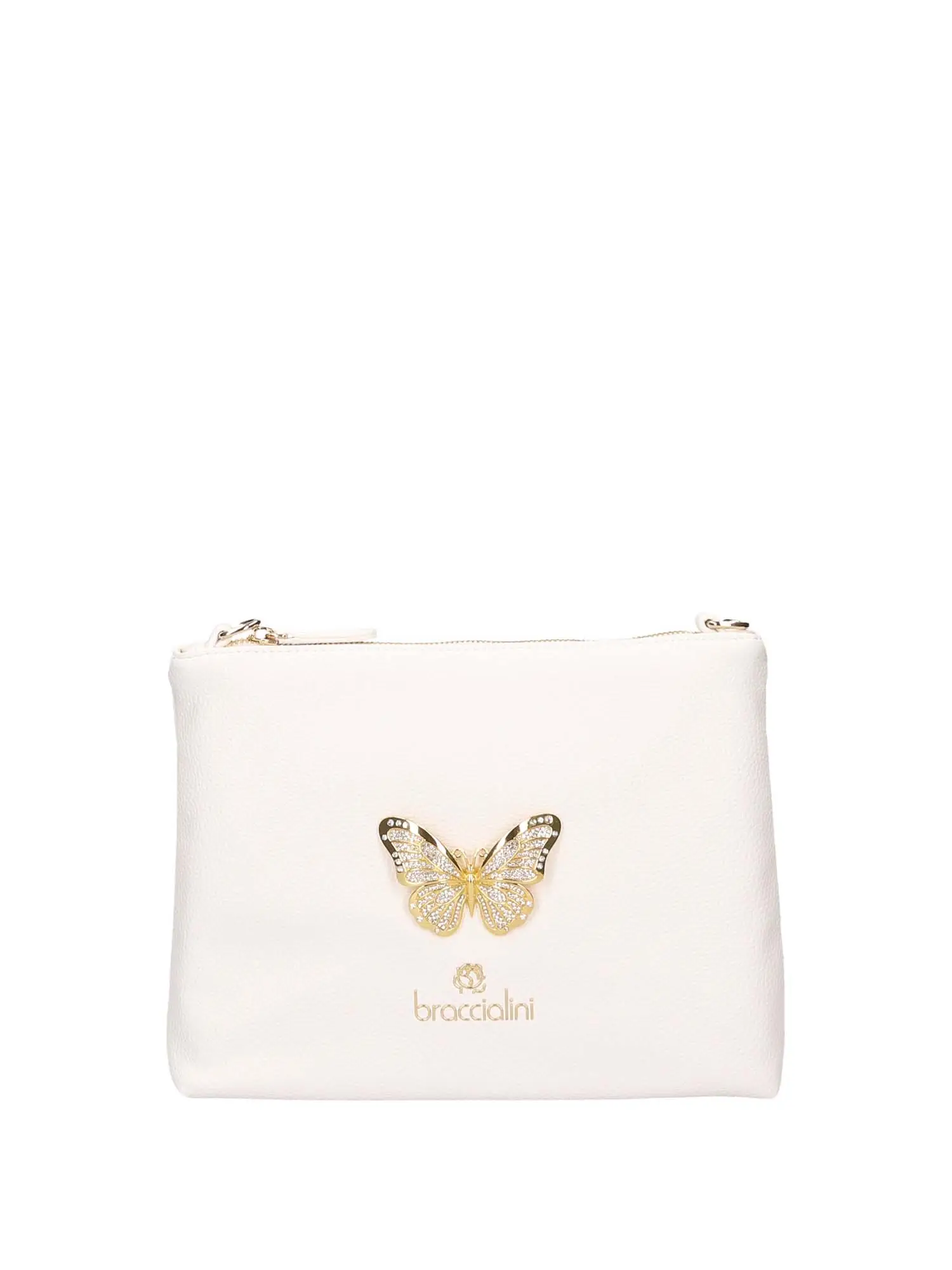 BORSA A MANO DONNA - BRACCIALINI - B17979-YY - BIANCO, UNICA