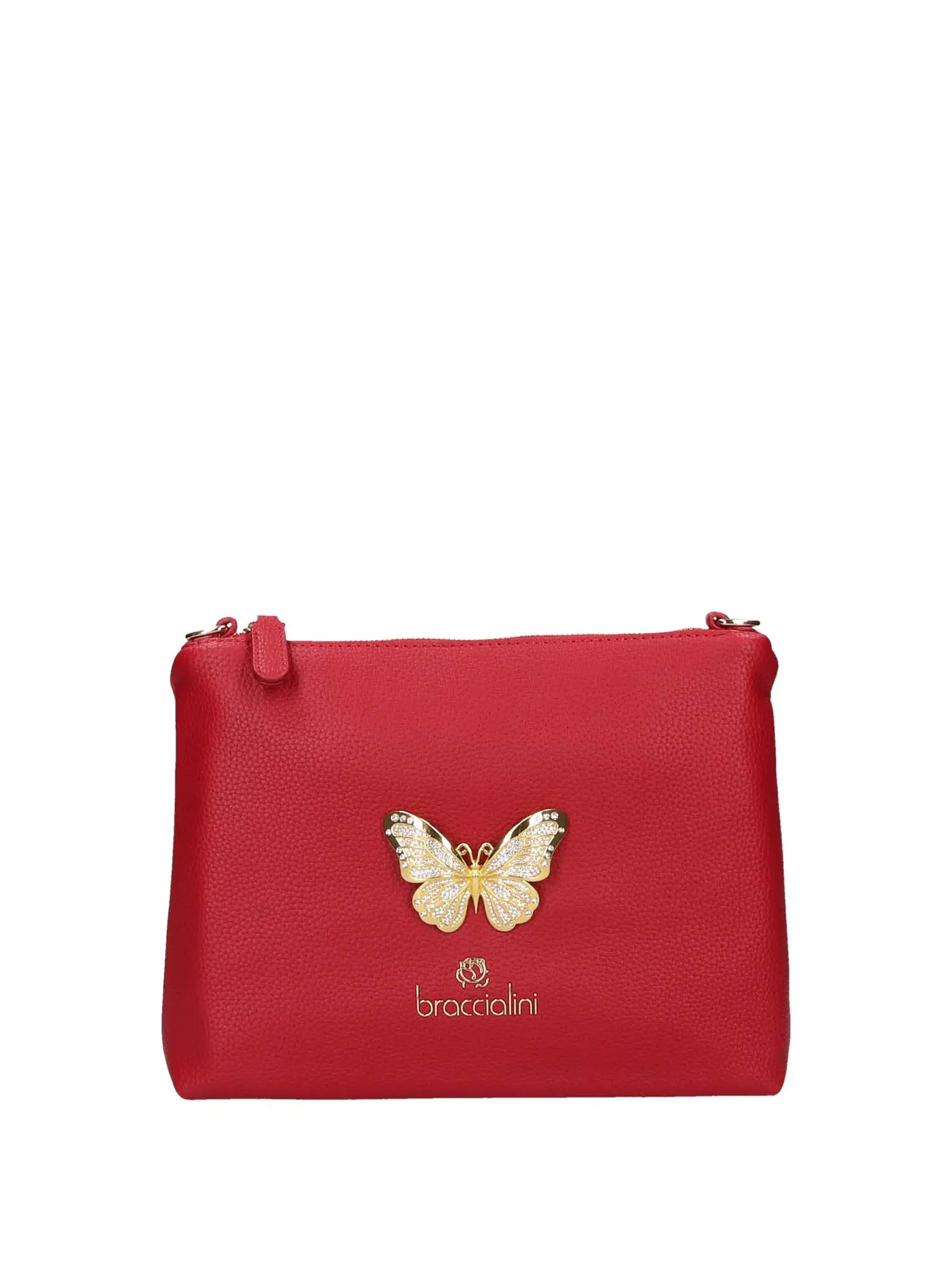 BORSA A MANO DONNA - BRACCIALINI - B17979-YY - ROSSO, UNICA