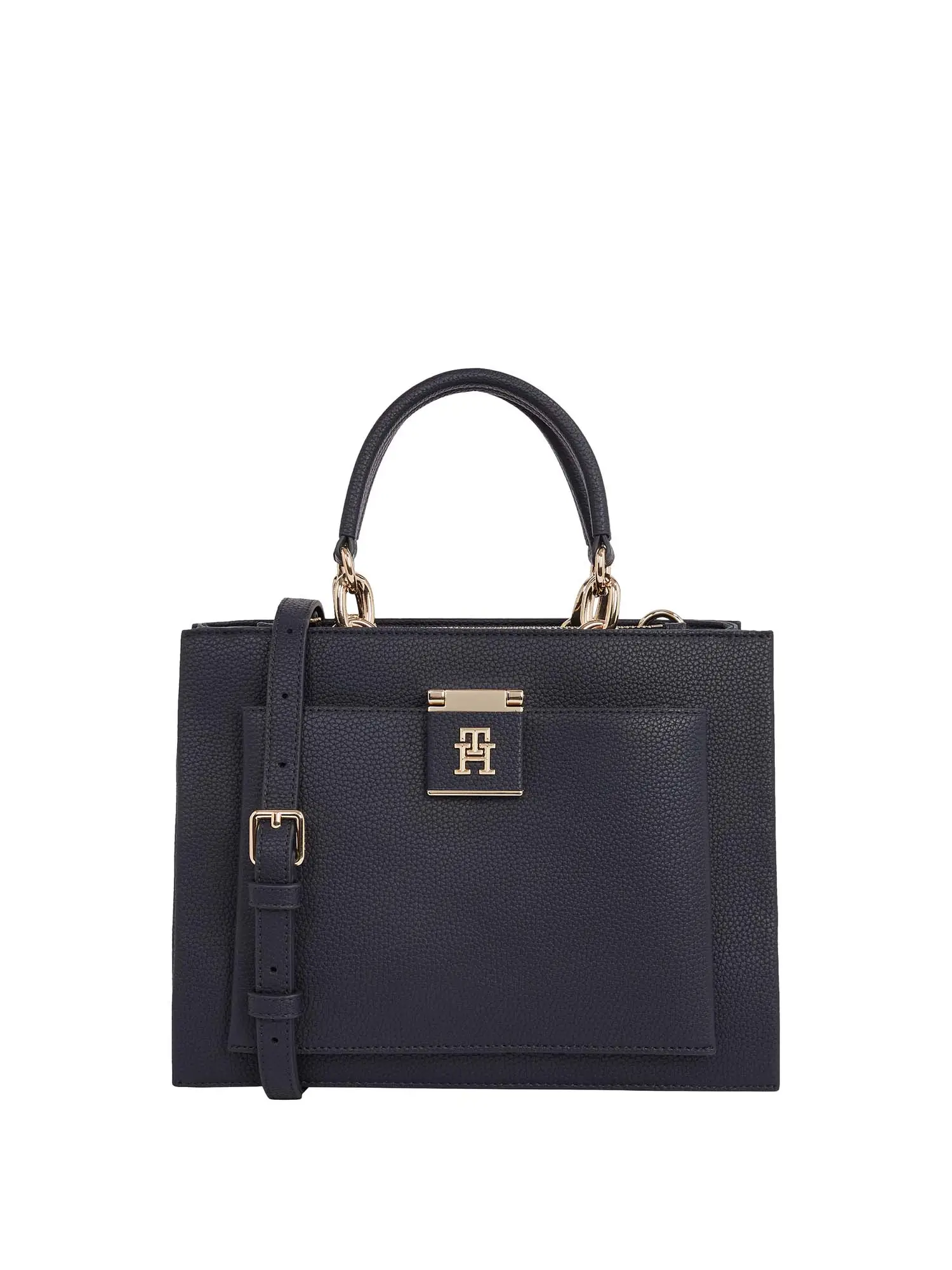 TOTE DONNA - TOMMY HILFIGER - AW0AW17032 - BLU, UNICA