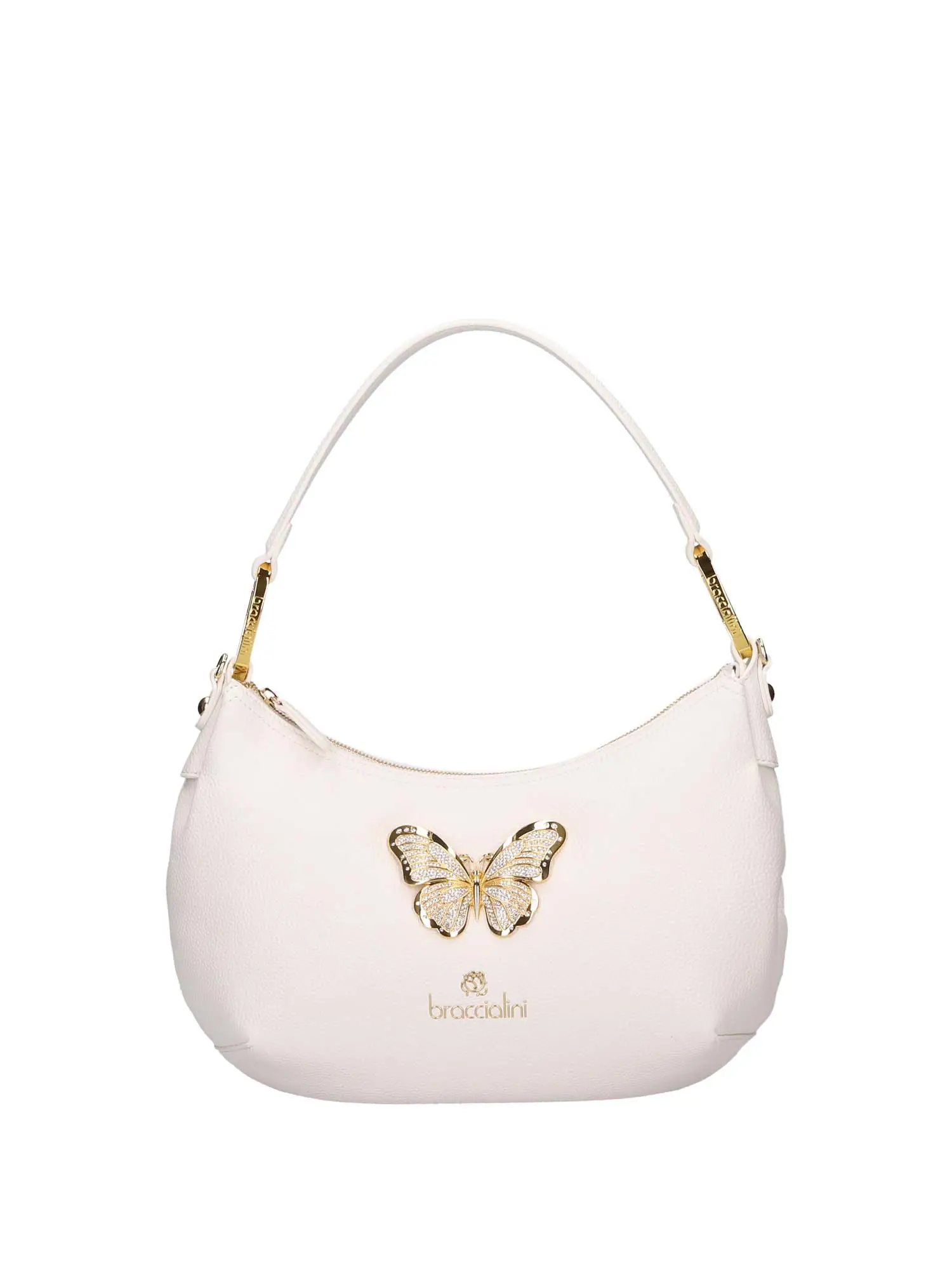 BORSA A MANO DONNA - BRACCIALINI - B17917-YY - BIANCO, UNICA