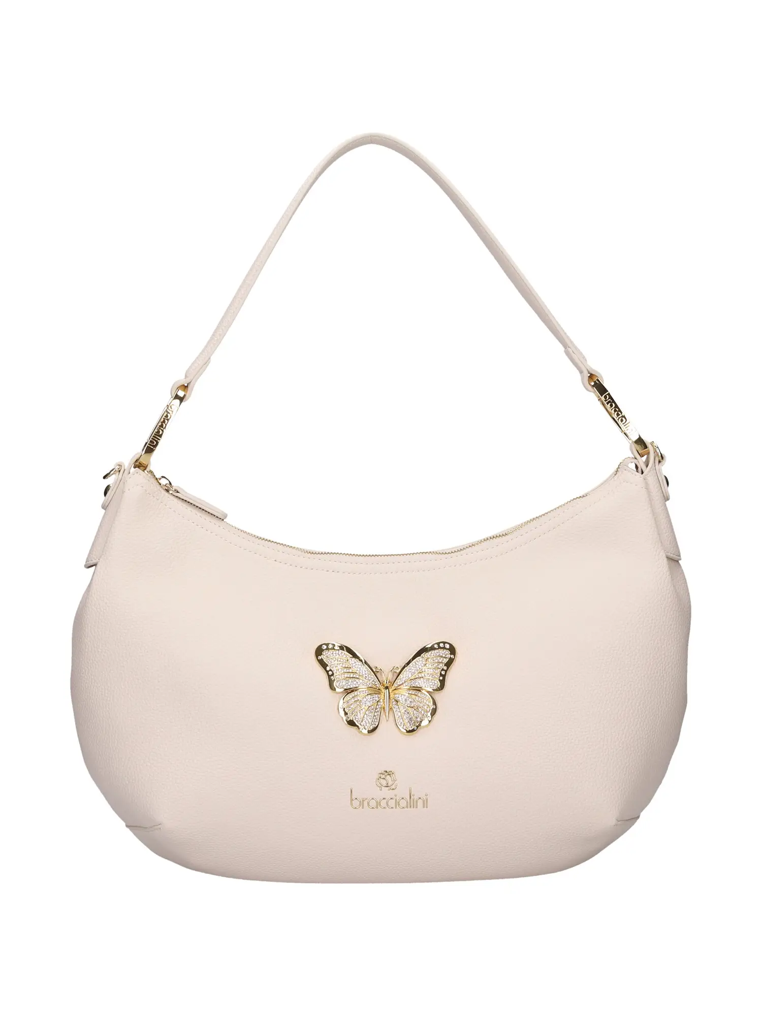 BORSA A MANO DONNA - BRACCIALINI - B17918-YY - BEIGE, UNICA