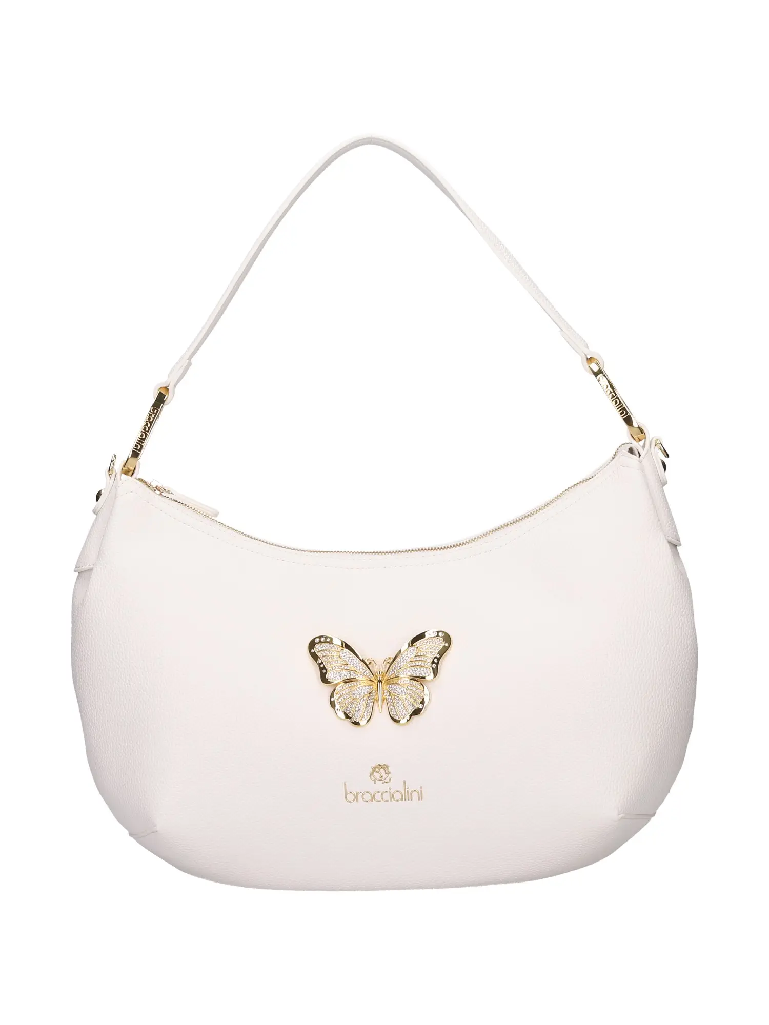 BORSA A MANO DONNA - BRACCIALINI - B17918-YY - BIANCO, UNICA