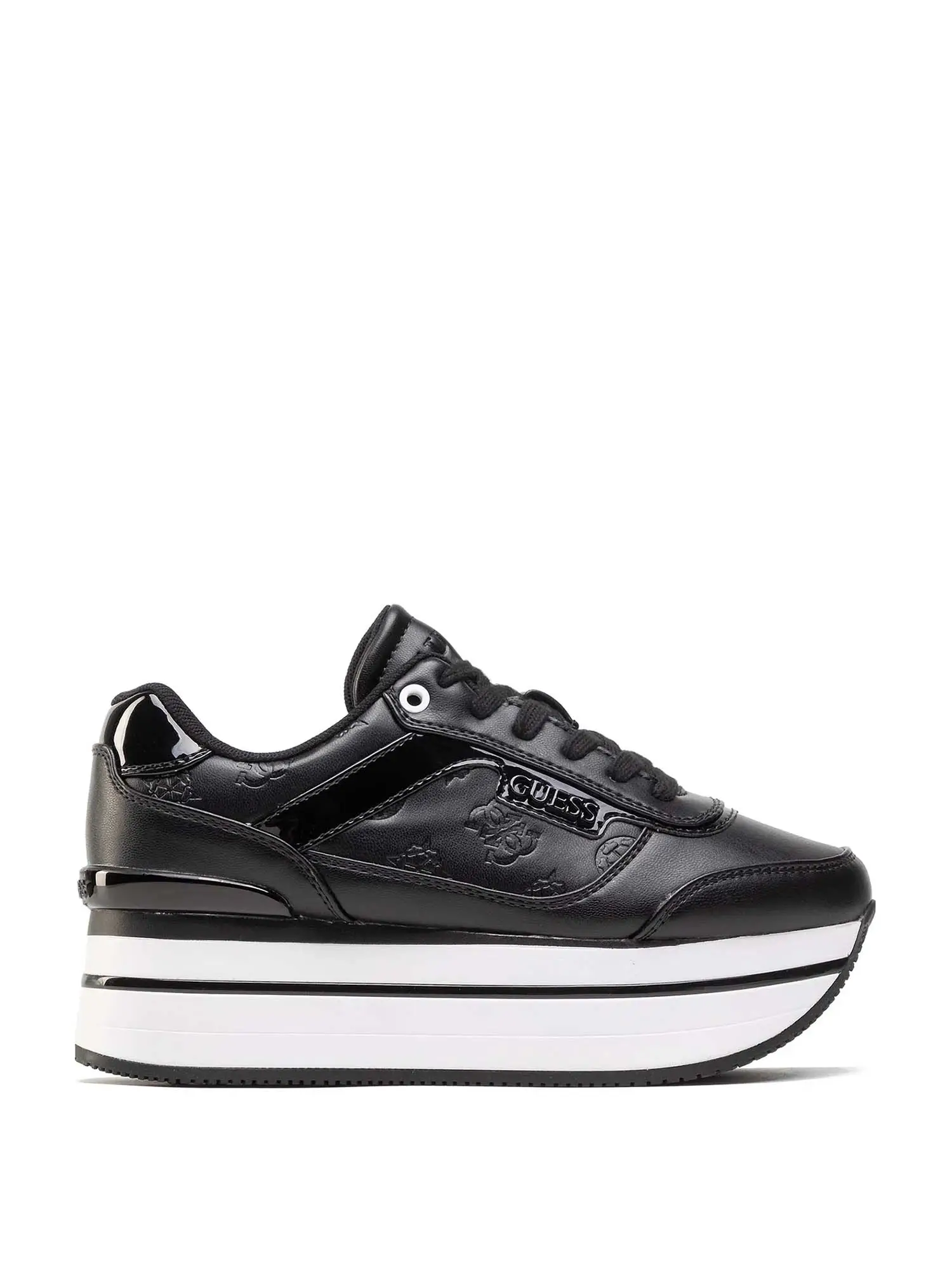 SNEAKERS DONNA - GUESS - FL5HNS PEL12 - NERO, 35