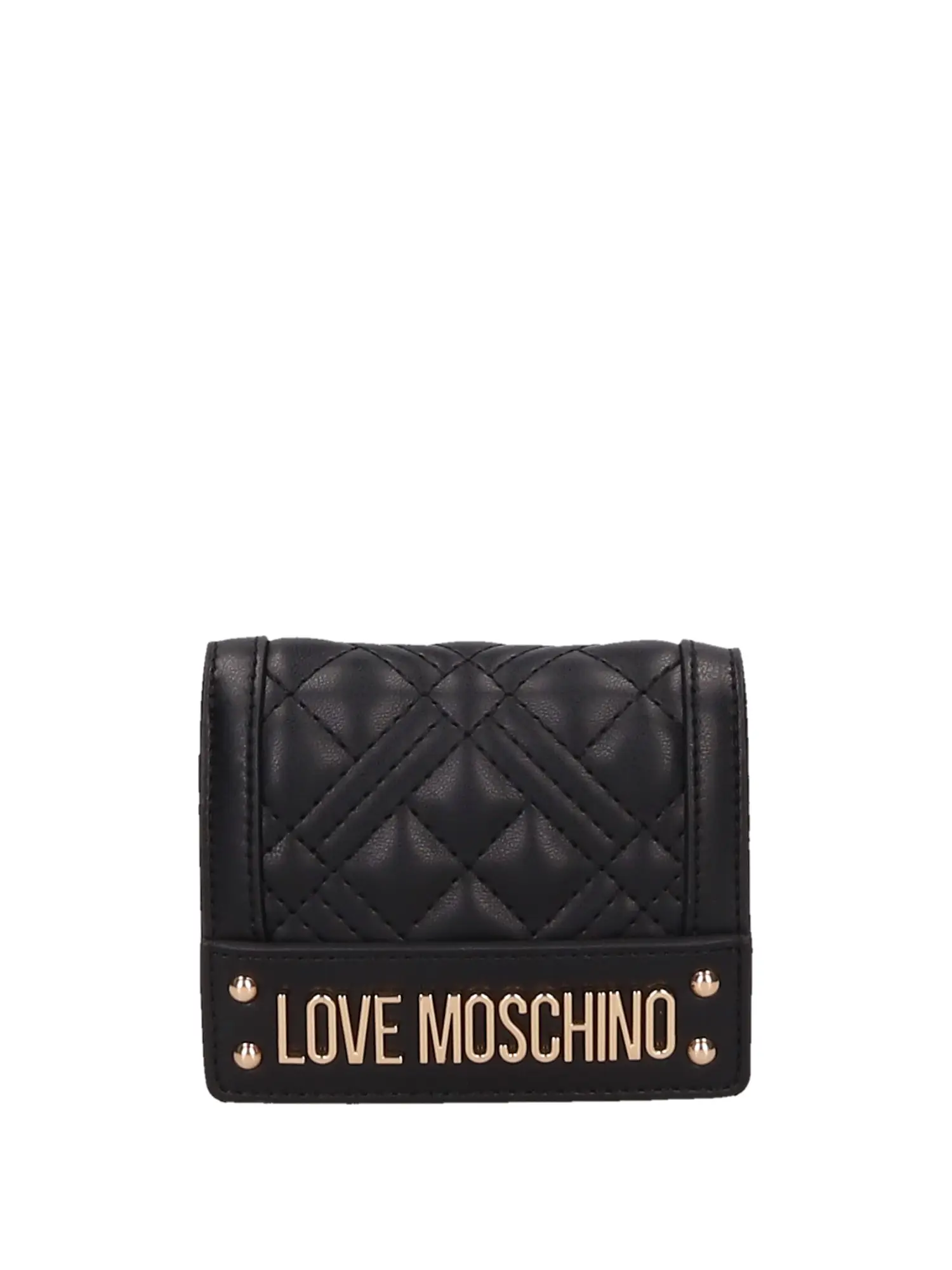 PORTAFOGLIO DONNA - LOVE MOSCHINO - JC5601PP1LLA0 - NERO, UNICA