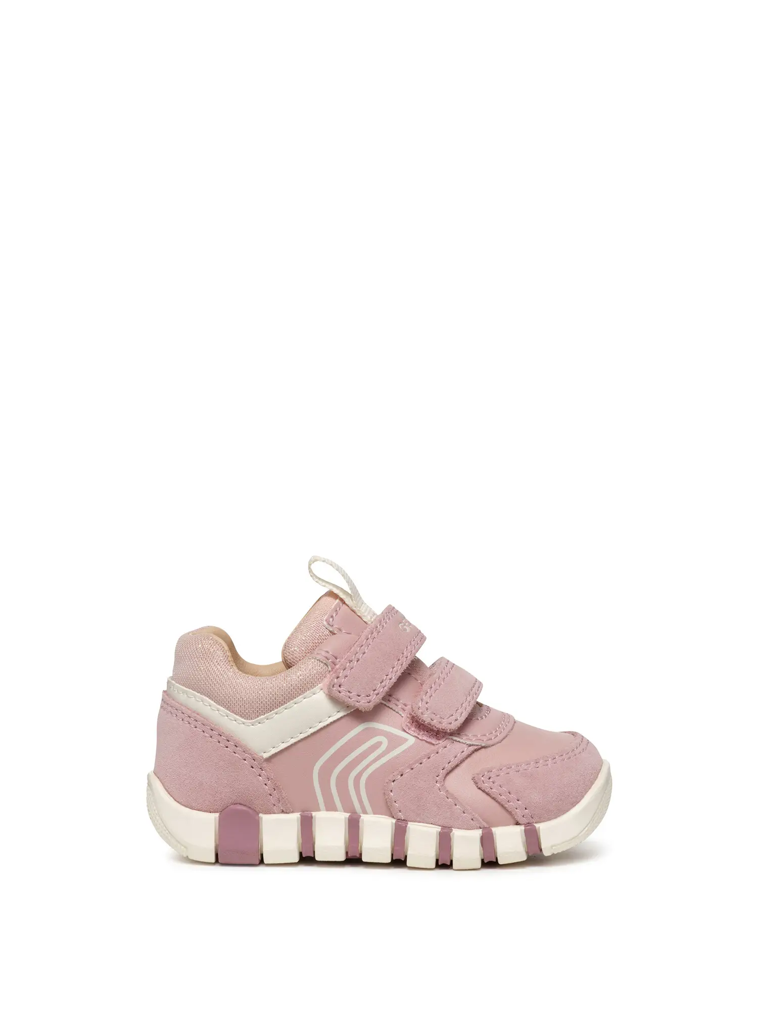 SNEAKERS BAMBINA - GEOX - B3558C 05422 - ROSA/AVORIO, 22