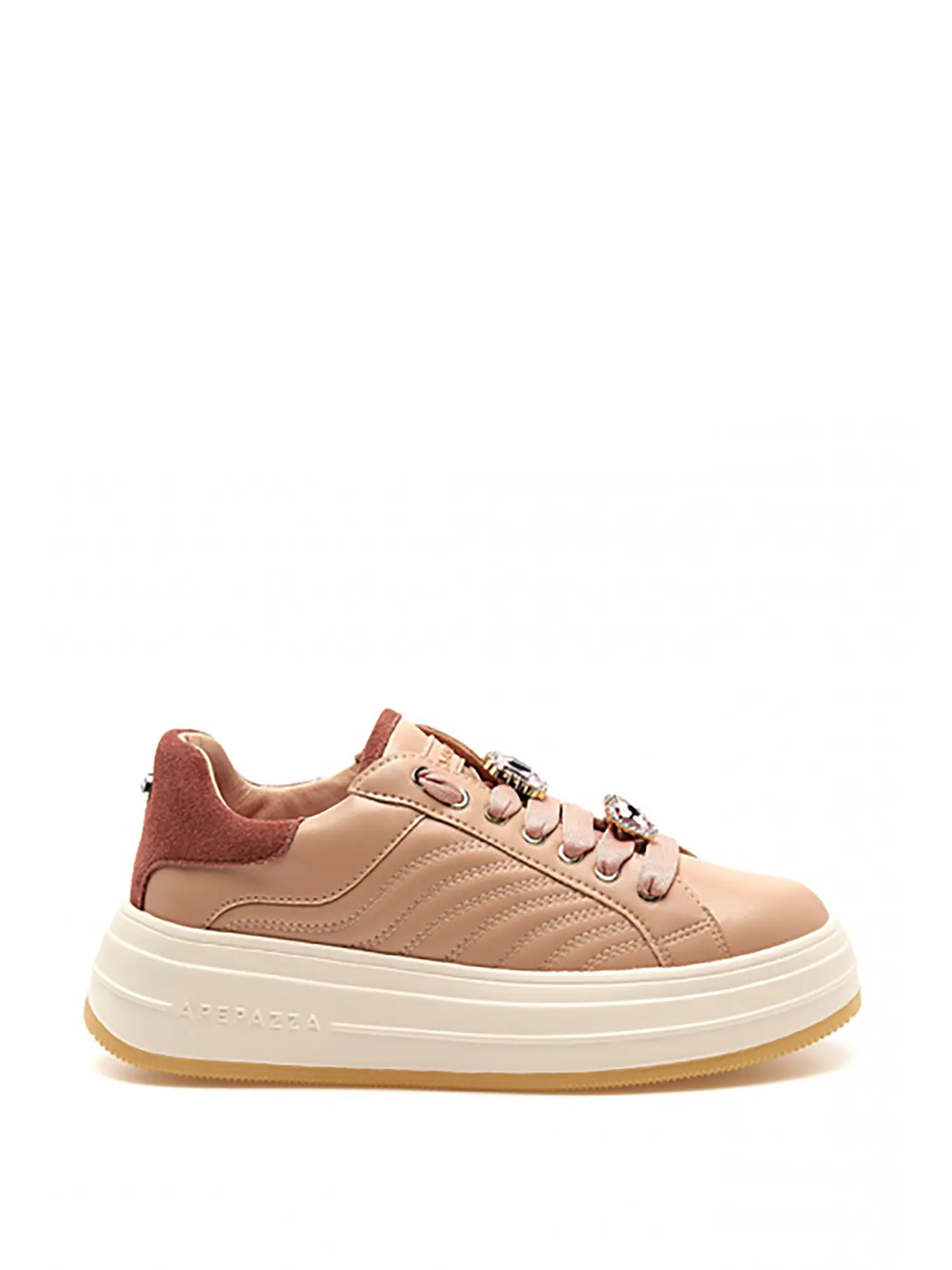 SNEAKERS DONNA - APE PAZZA - F4LIFTY03/MAT - NUDO, 38