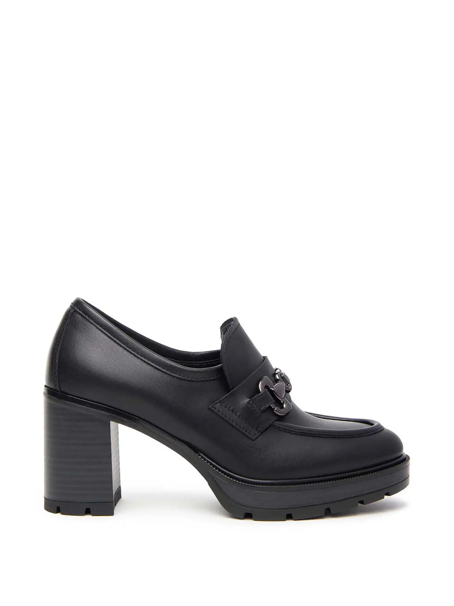 MOCASSINO DONNA - NERO GIARDINI - I411432D - NERO, 35