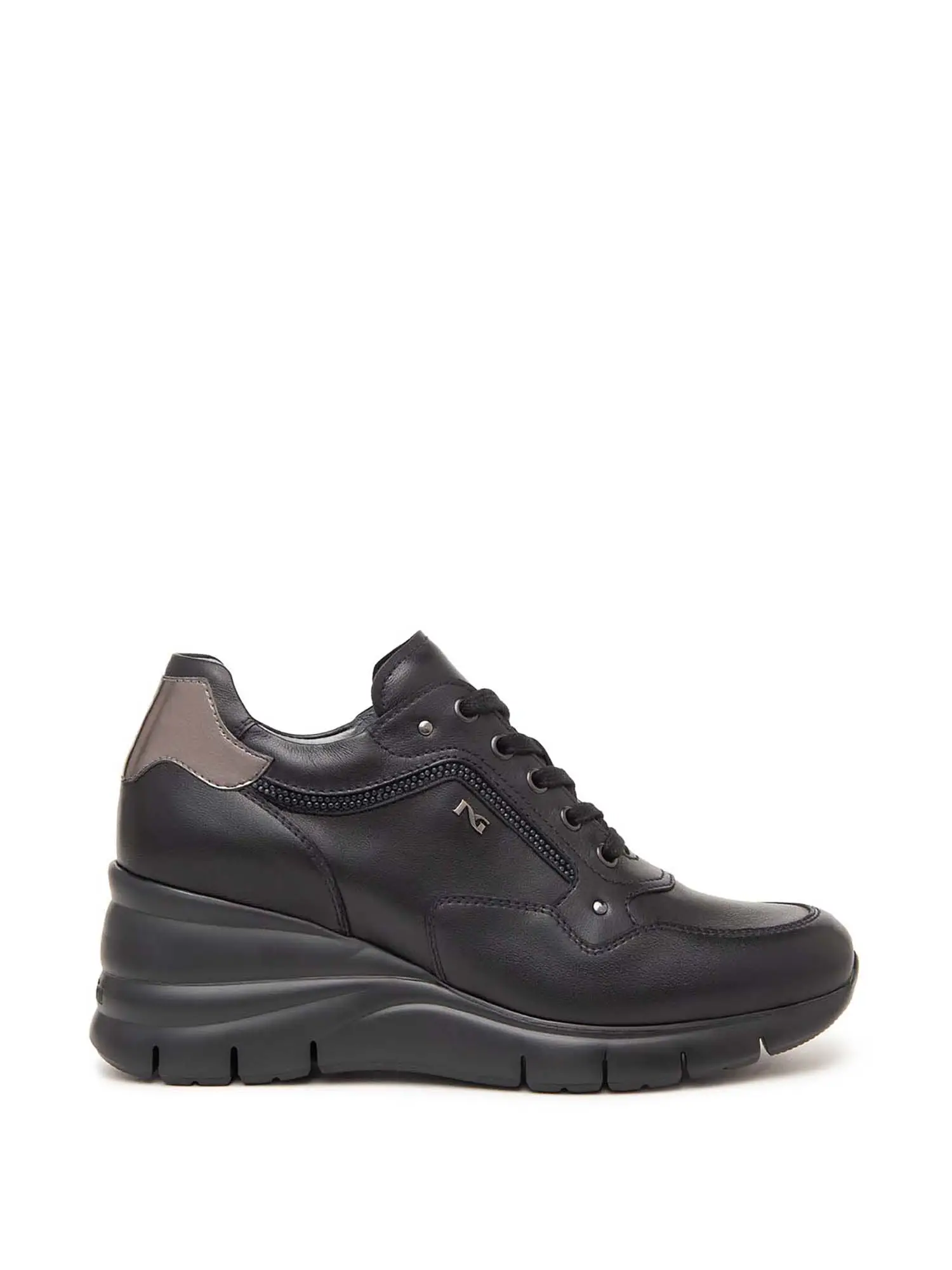 SNEAKERS DONNA - NERO GIARDINI - I411480D - NERO, 37