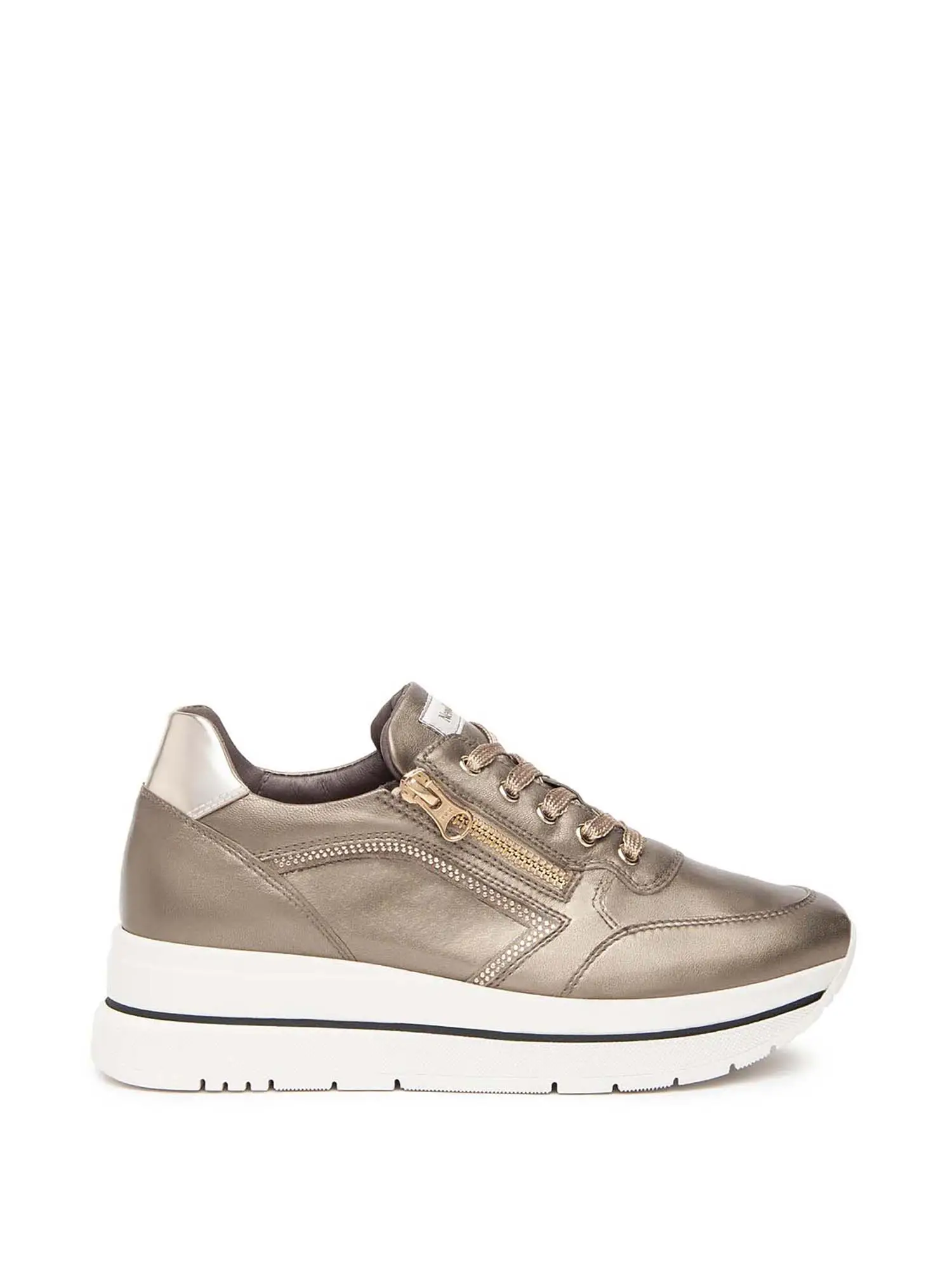 SNEAKERS DONNA - NERO GIARDINI - I411556D - BRONZO, 40