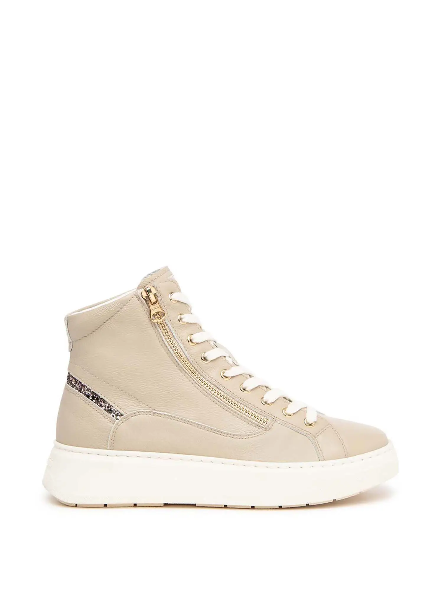 SNEAKERS DONNA - NERO GIARDINI - I411601D - BEIGE, 40