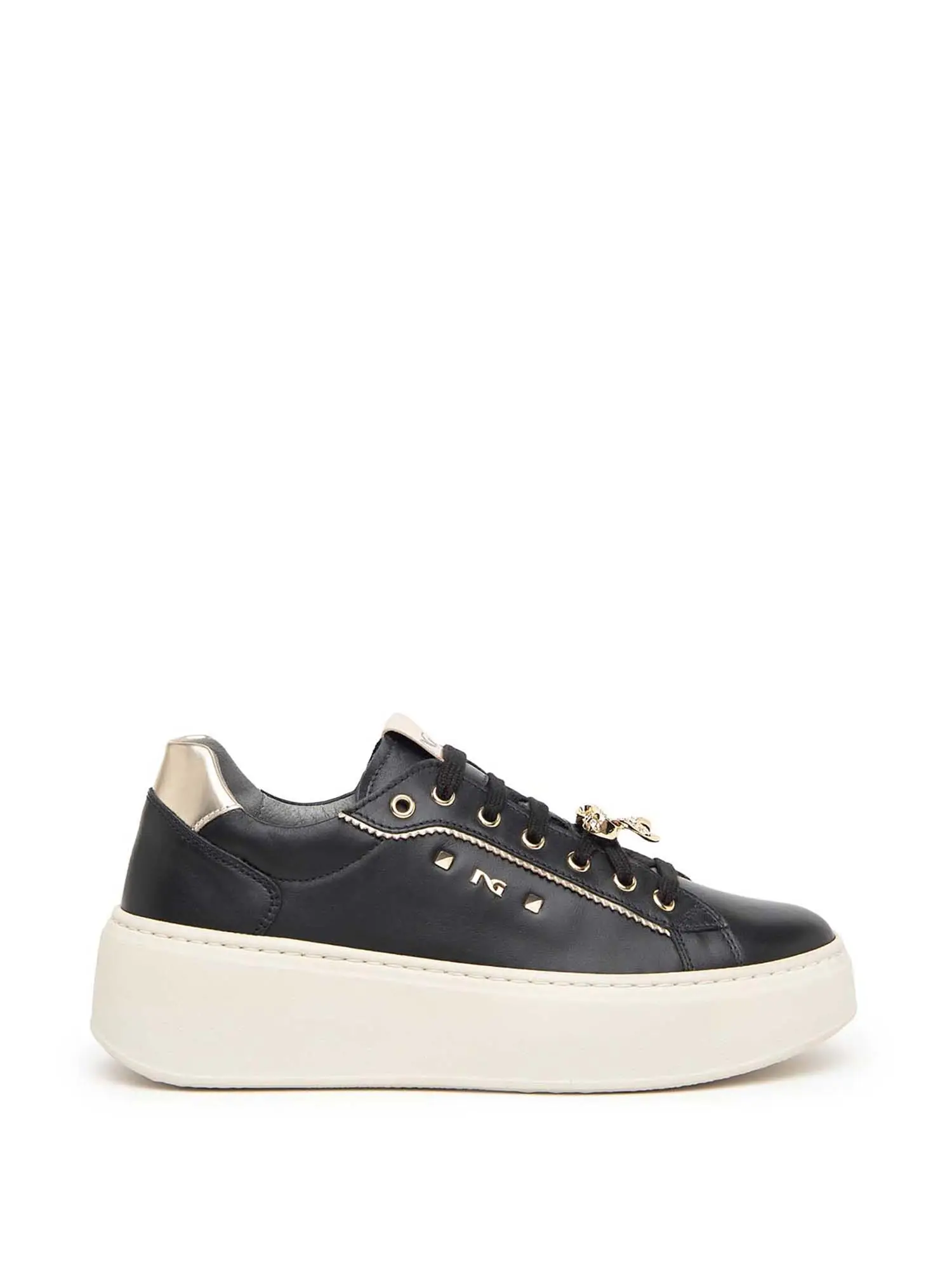 SNEAKERS DONNA - NERO GIARDINI - I411621D - NERO, 40