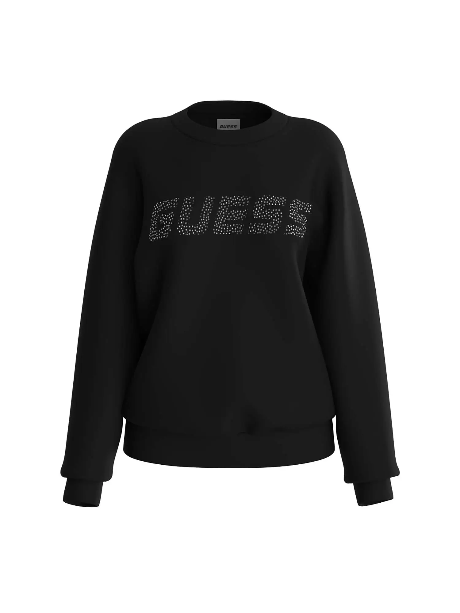 FELPA DONNA - GUESS ATHLEISURE - V4BQ15 K7UW2 - NERO, XS