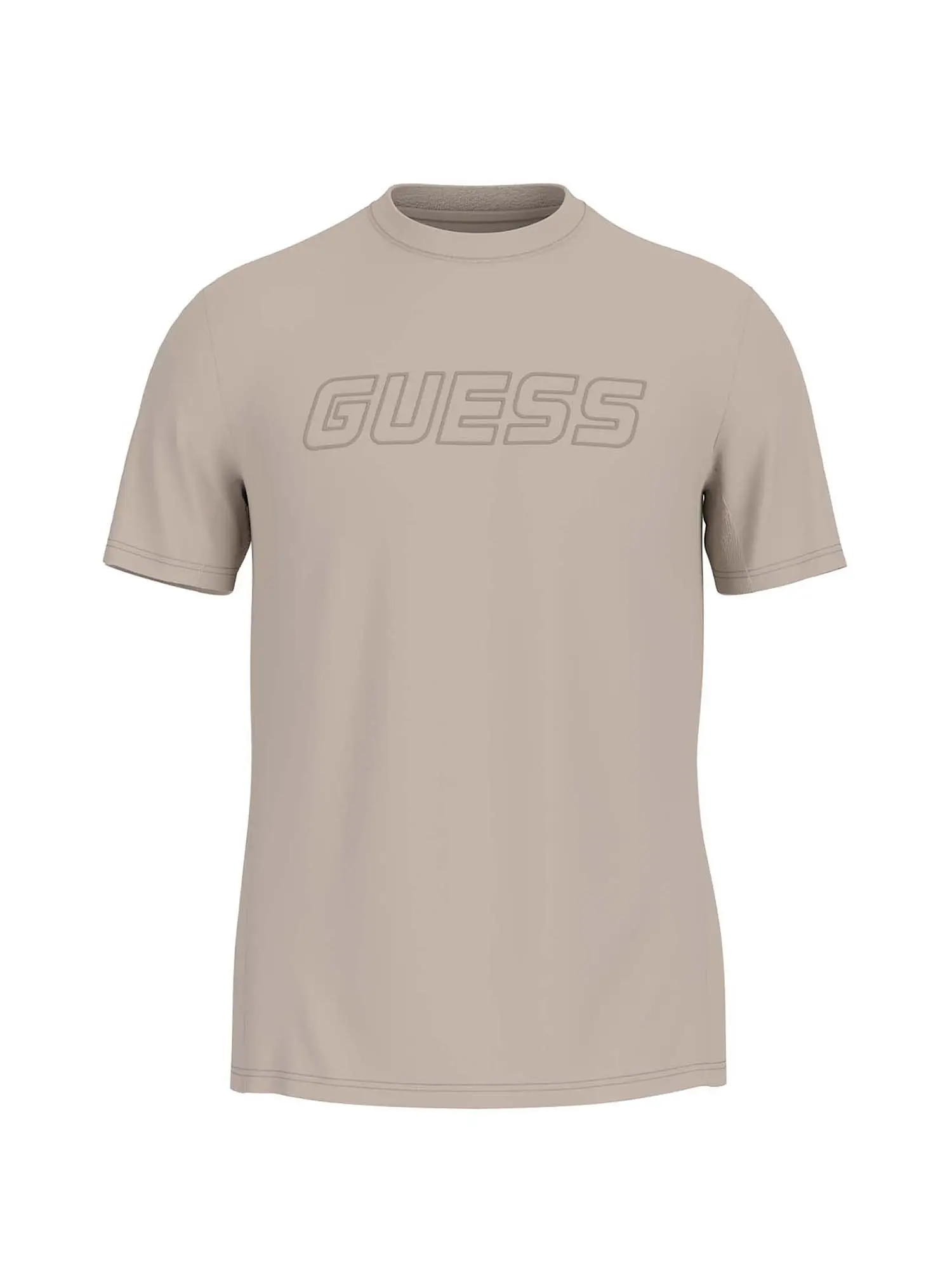 T-SHIRT UOMO - GUESS ATHLEISURE - Z4BI01 J1314 - BEIGE, XS