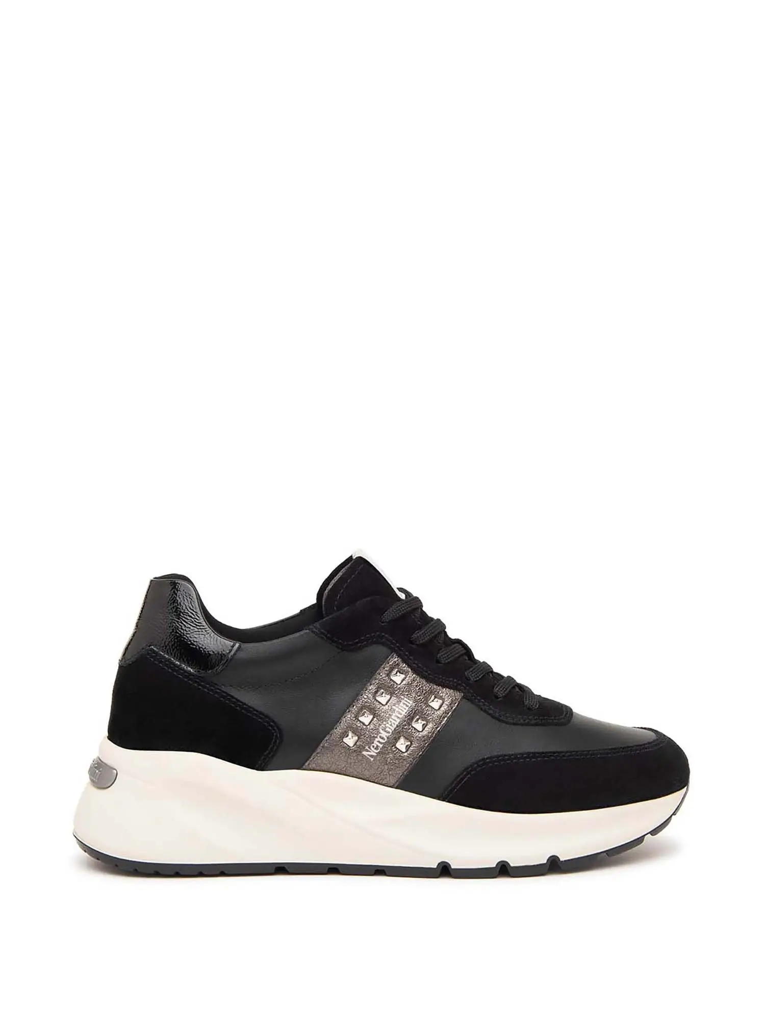 SNEAKERS DONNA - NERO GIARDINI - I411520D - NERO, 35