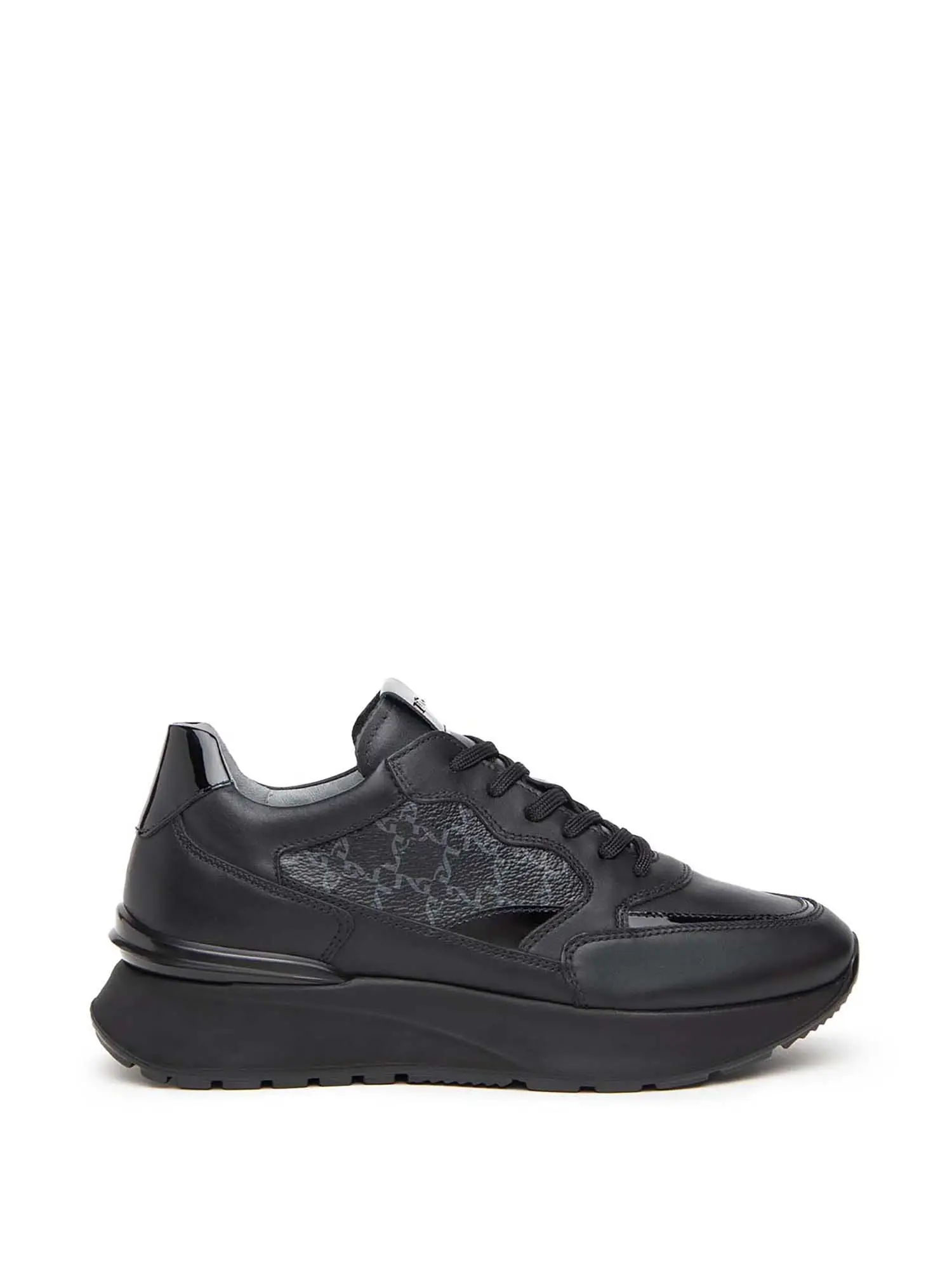 SNEAKERS DONNA - NERO GIARDINI - I411544D - NERO, 38