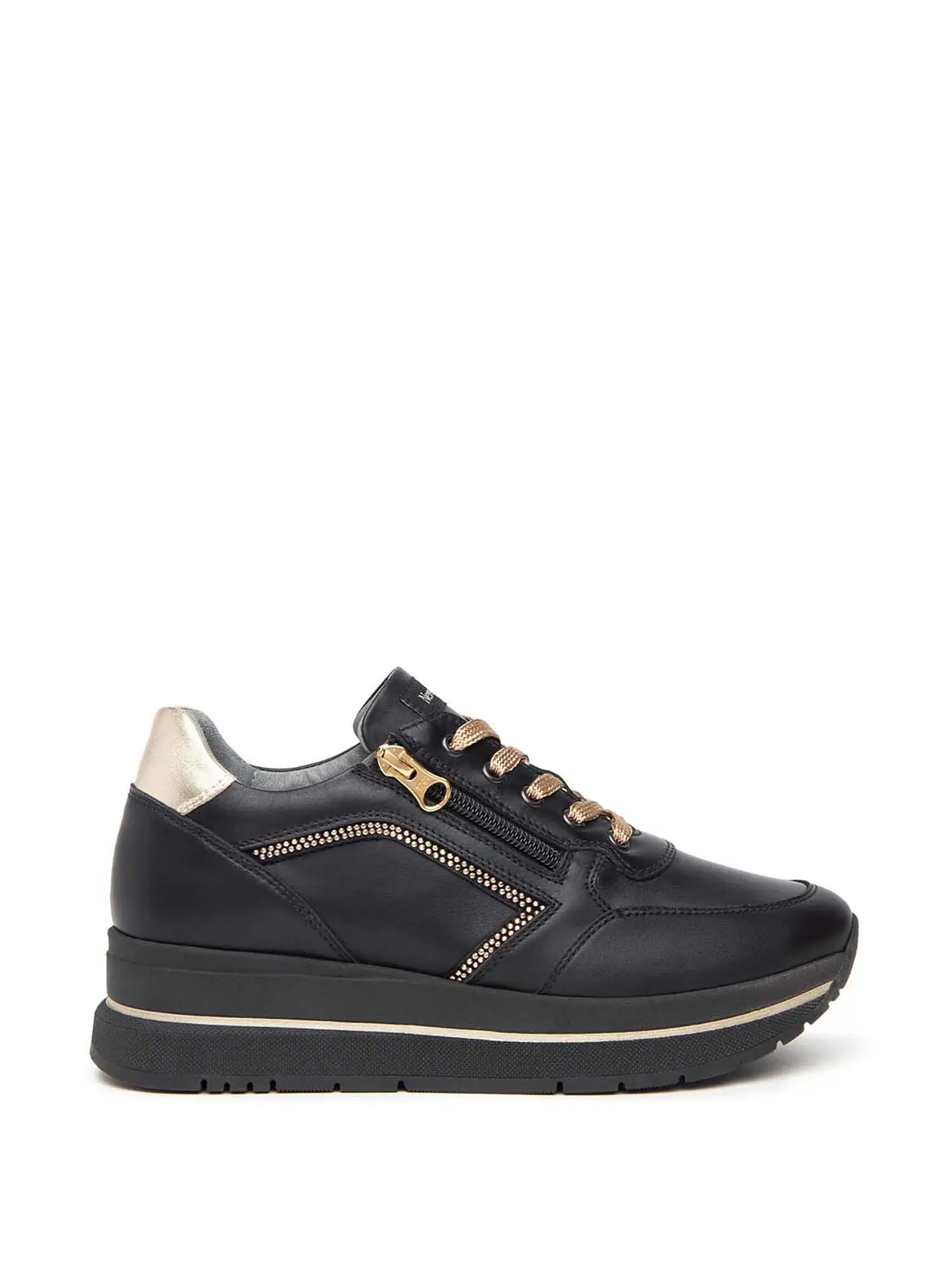 SNEAKERS DONNA - NERO GIARDINI - I411555D - NERO, 38