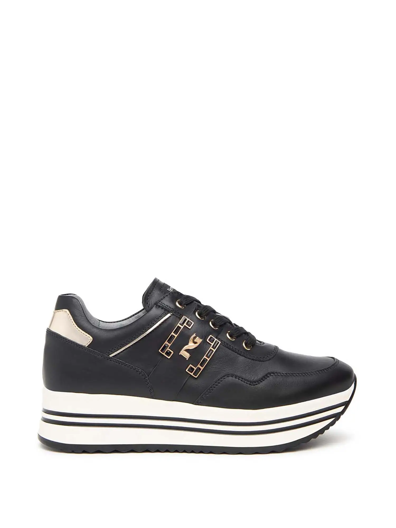 SNEAKERS DONNA - NERO GIARDINI - I411560D - NERO, 38