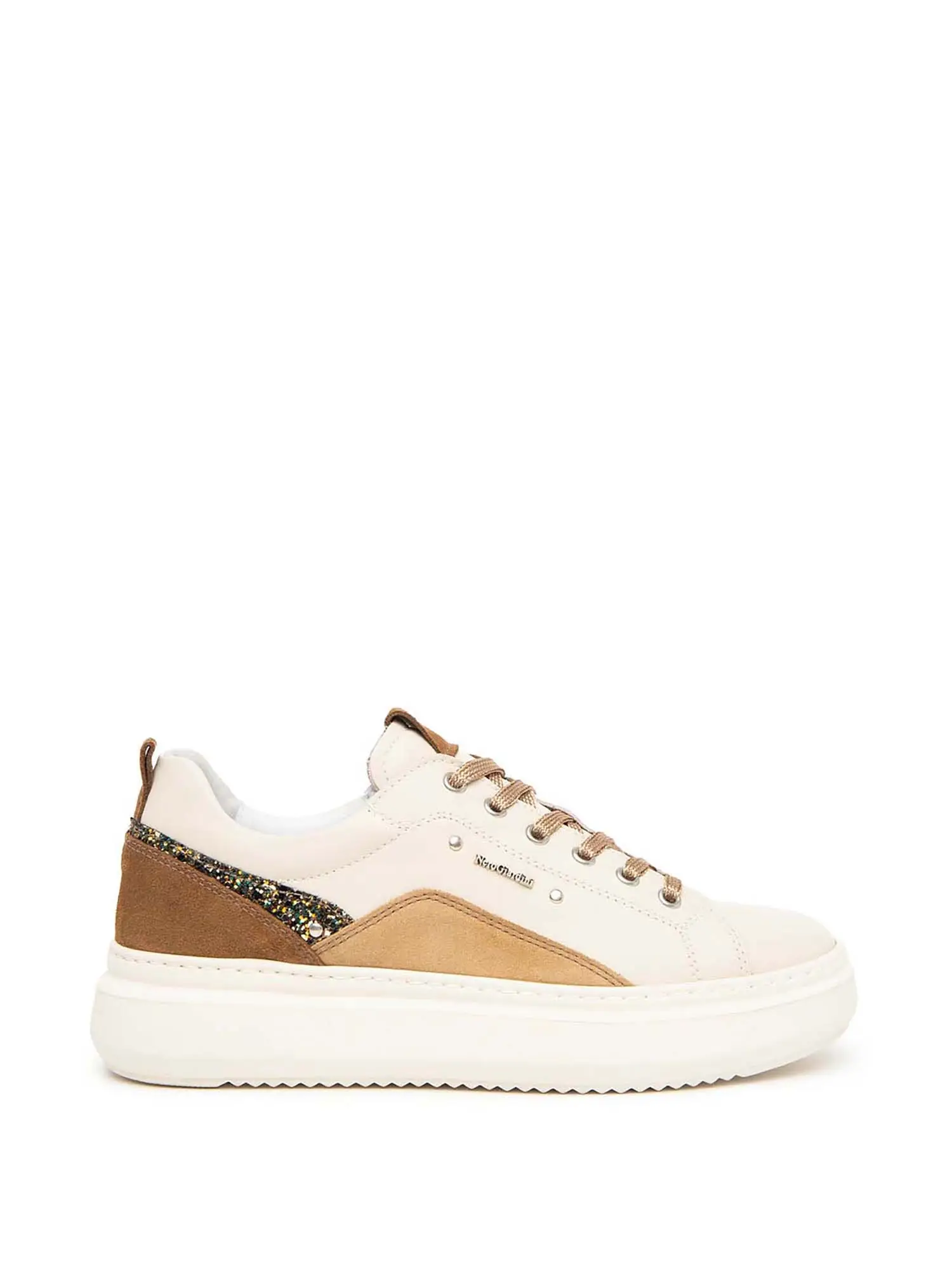 SNEAKERS DONNA - NERO GIARDINI - I411592D - BIANCO, 36