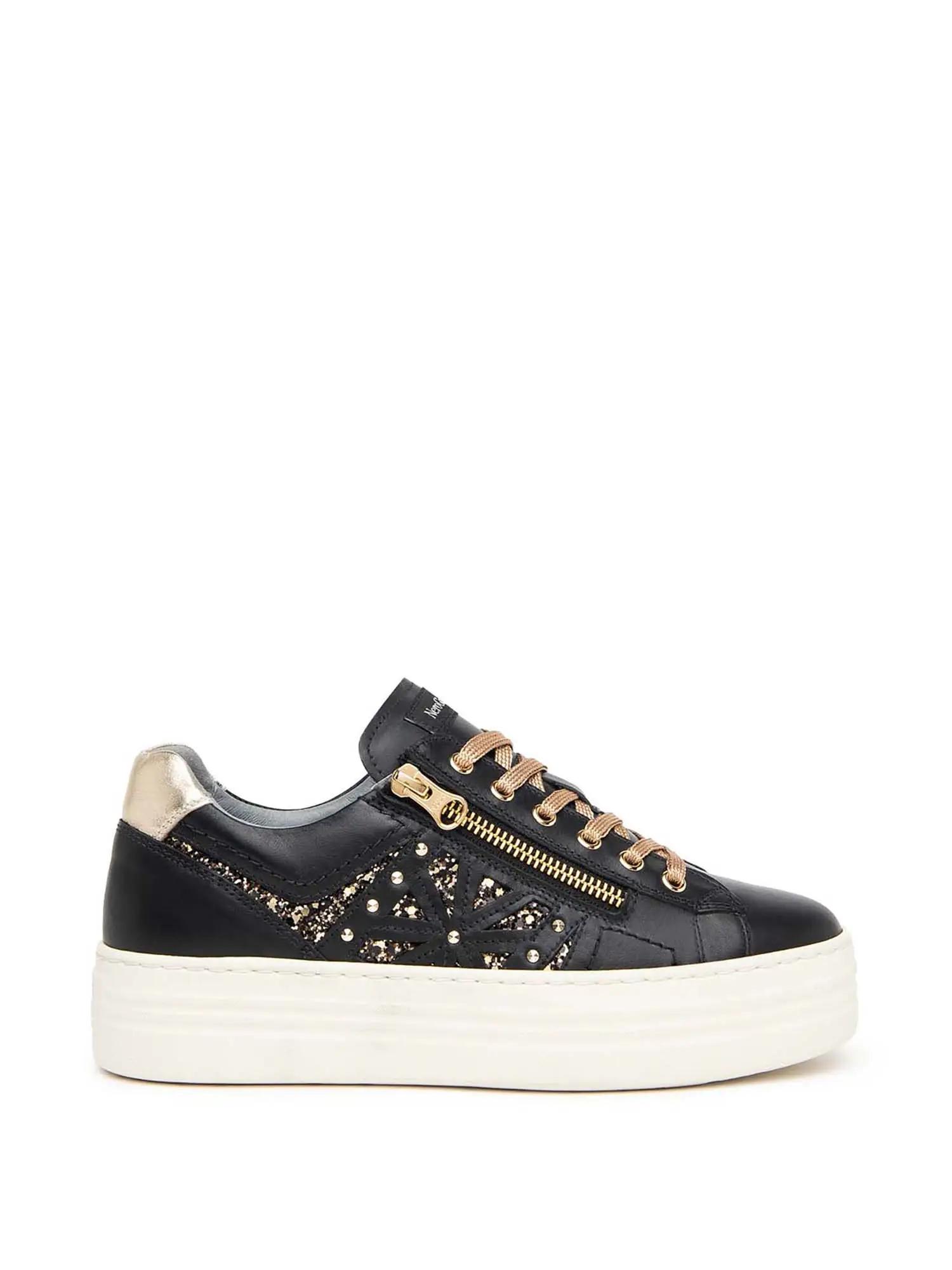 SNEAKERS DONNA - NERO GIARDINI - I411610D - NERO, 39