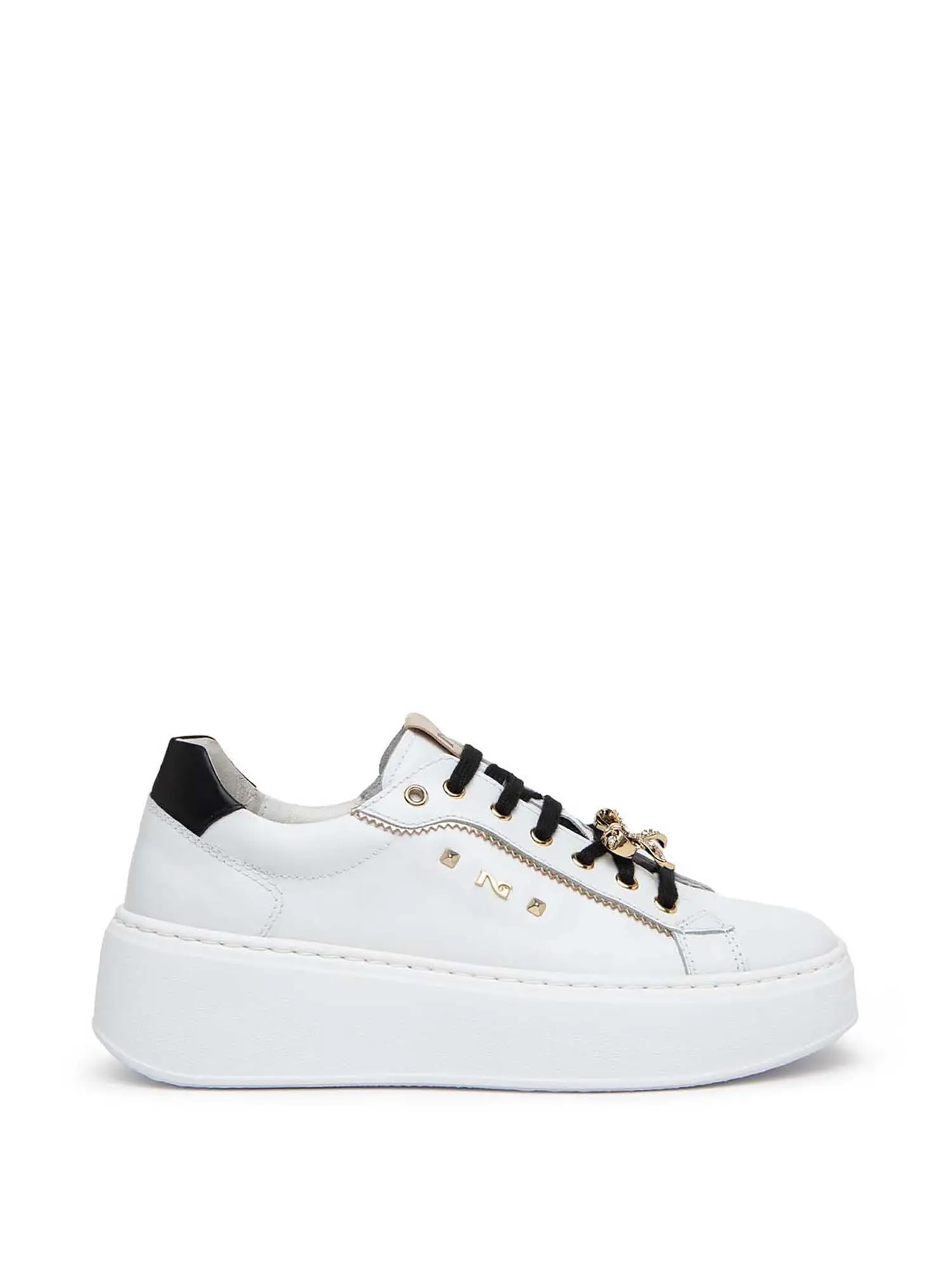 SNEAKERS DONNA - NERO GIARDINI - I411622D - BIANCO, 39