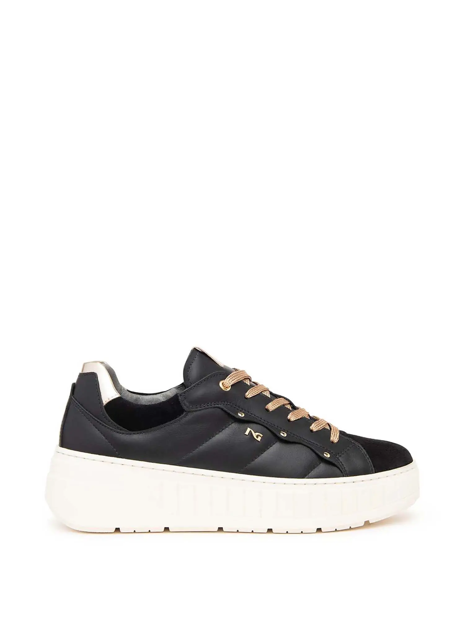 SNEAKERS DONNA - NERO GIARDINI - I411630D - NERO, 38