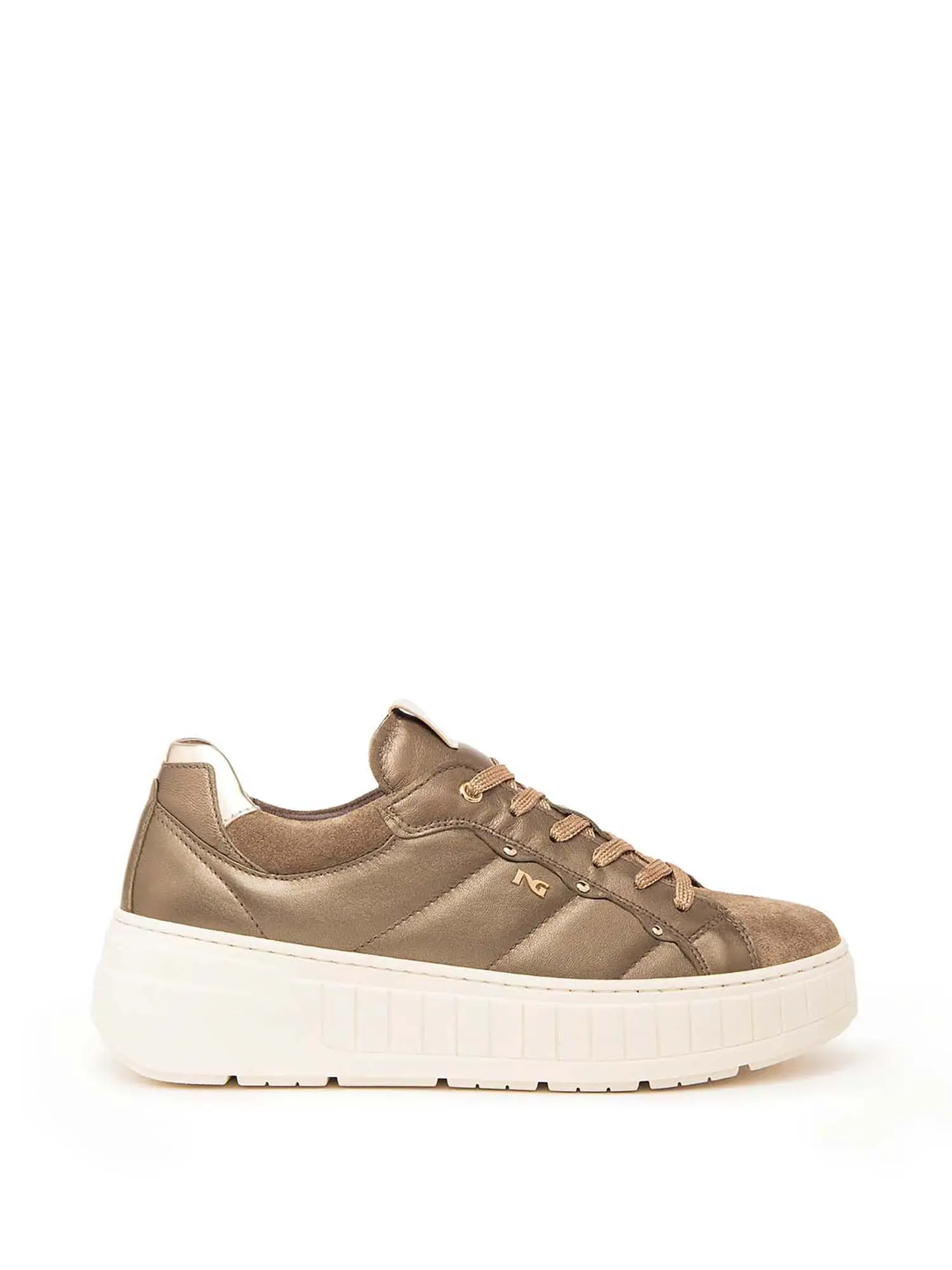 SNEAKERS DONNA - NERO GIARDINI - I411631D - TAUPE, 40