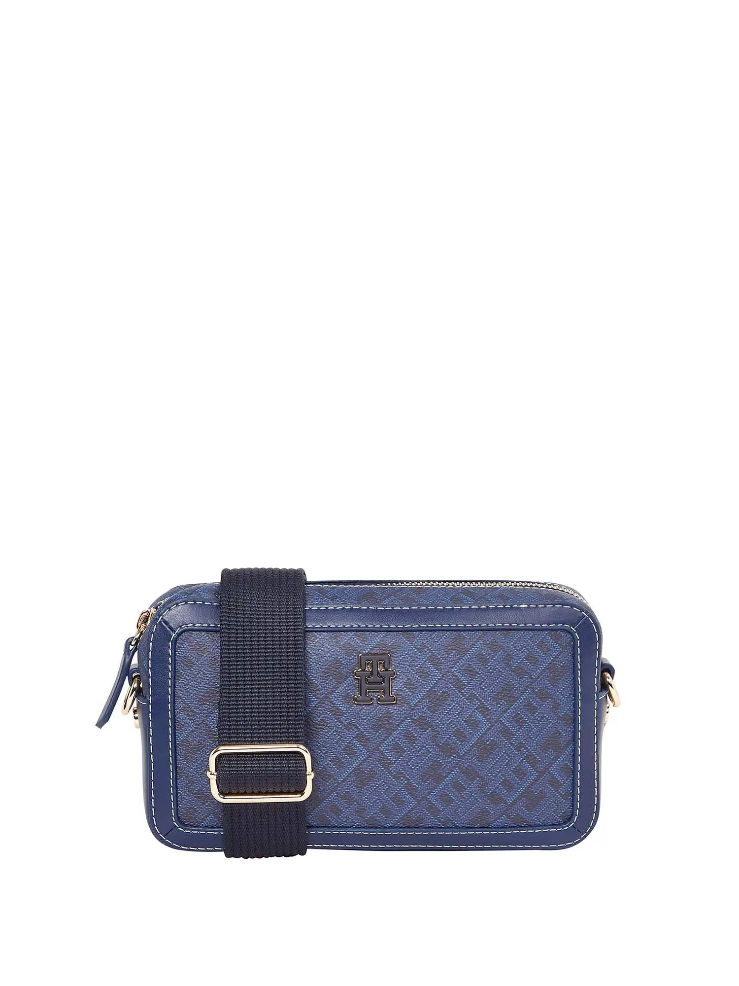 TRACOLLA DONNA - TOMMY HILFIGER - AW0AW16442 - BLU, UNICA