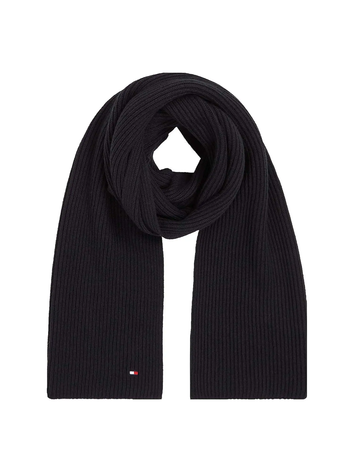 SCIARPA DONNA - TOMMY HILFIGER - AW0AW16640 - NERO, UNICA