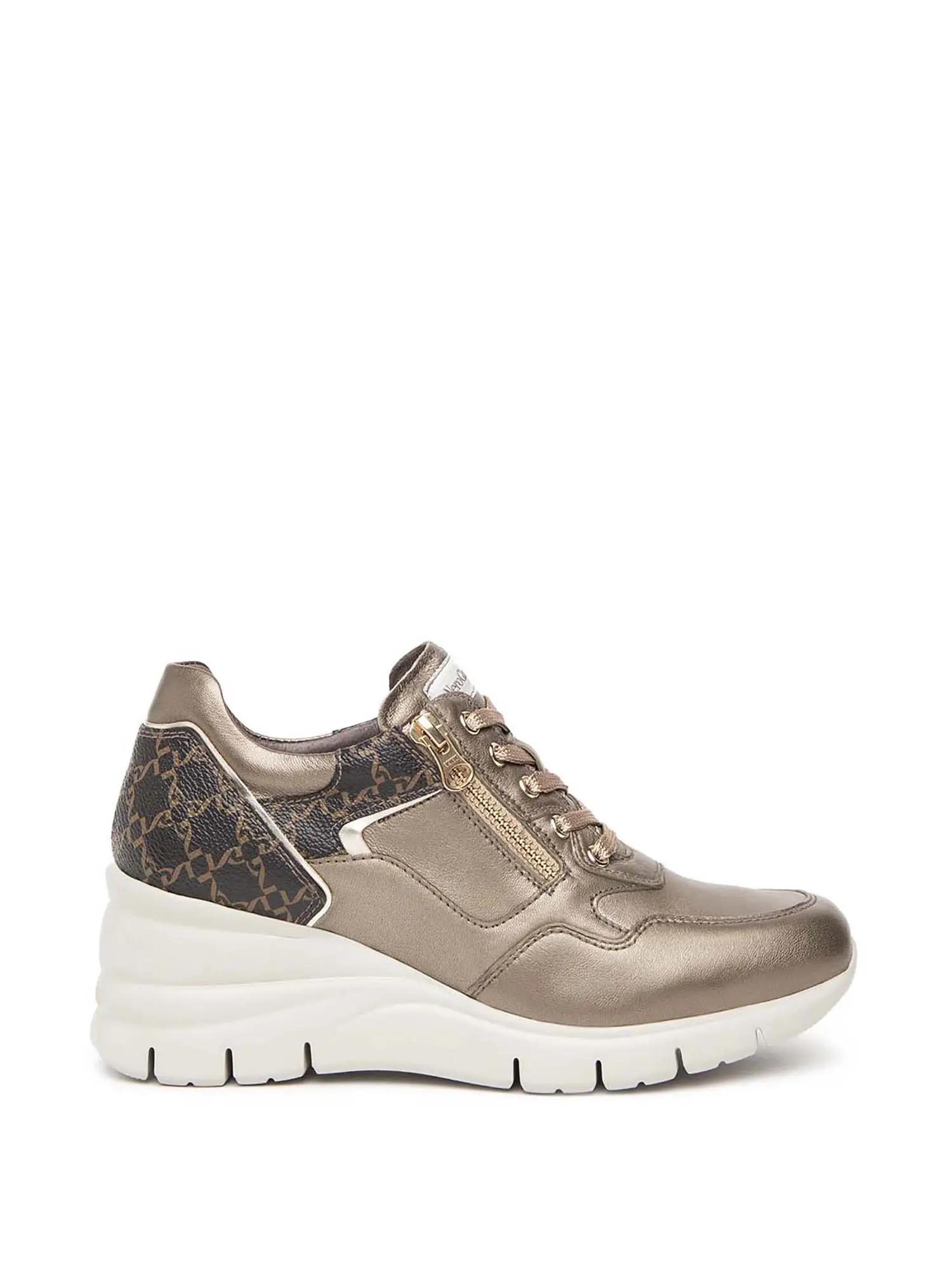 SNEAKERS DONNA - NERO GIARDINI - I411484D - BRONZO, 40