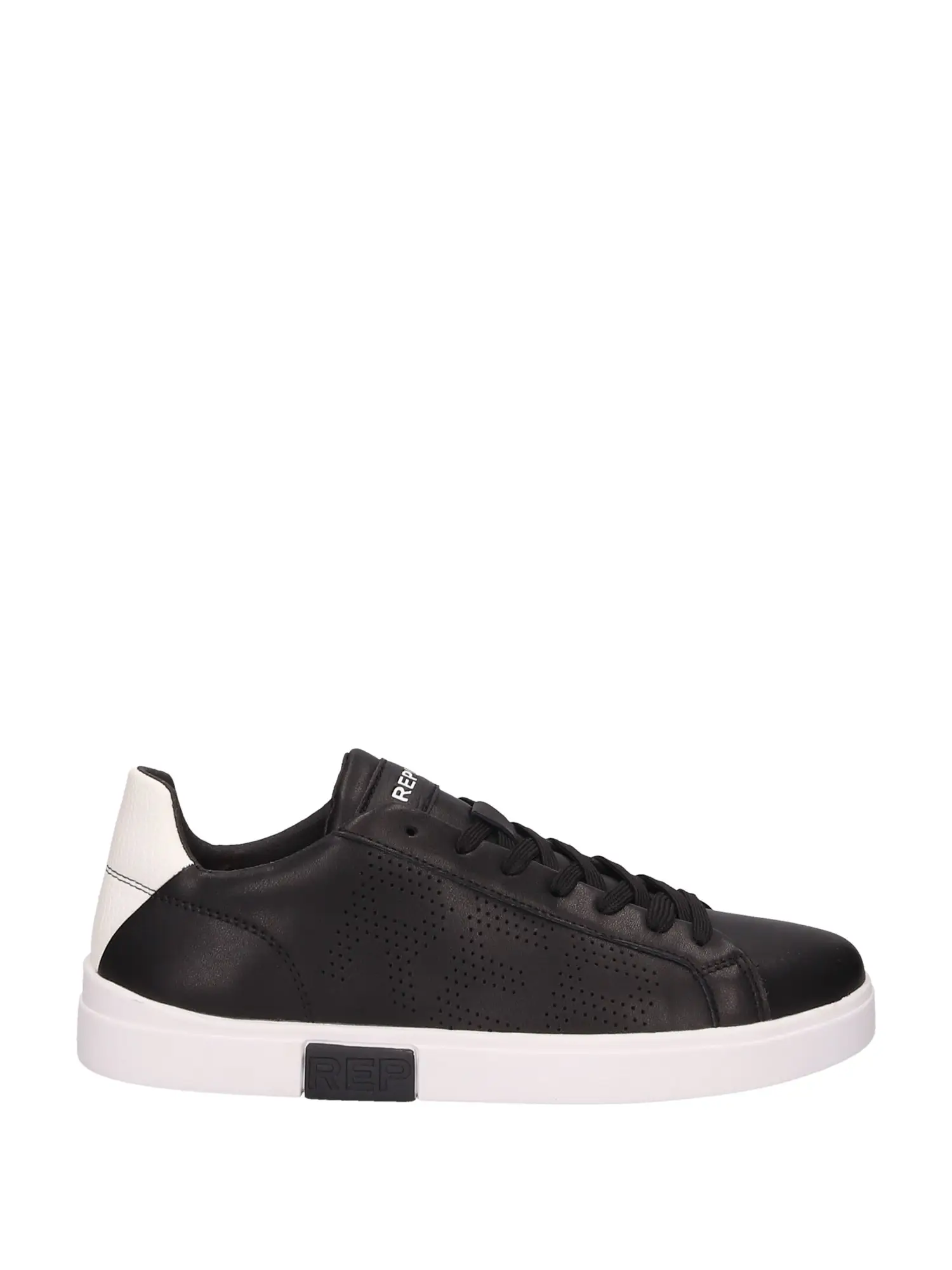 SNEAKERS UOMO - REPLAY - RZ3P0014L - NERO/BIANCO, 44