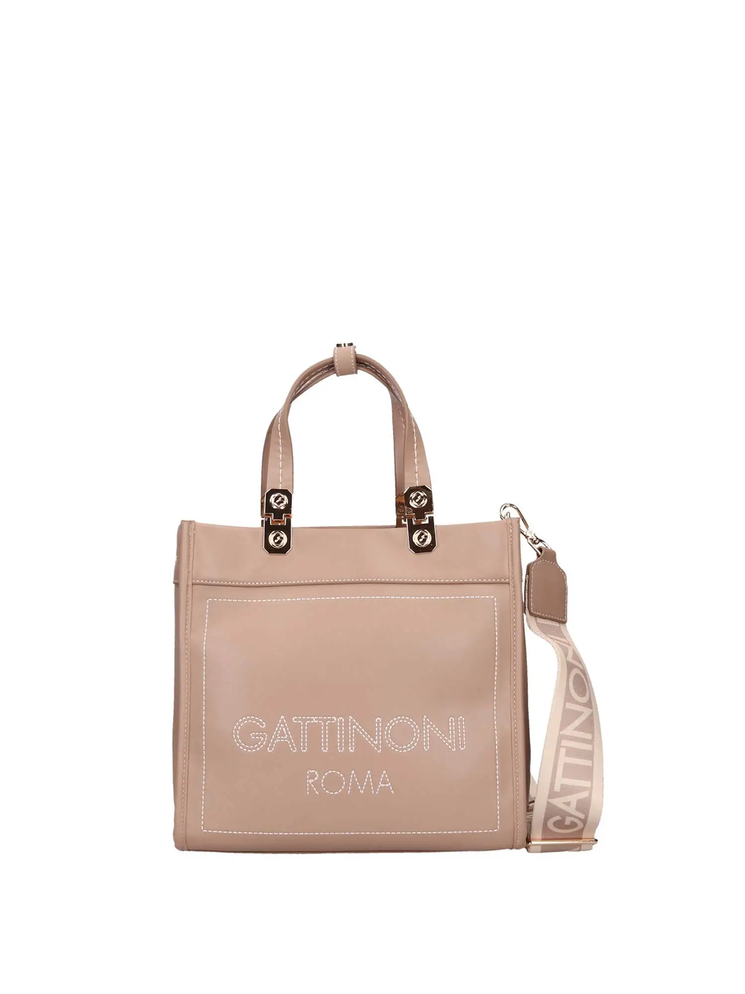 BORSA A MANO DONNA - GATTINONI ROMA - BINIA8446WVP - BEIGE, UNICA