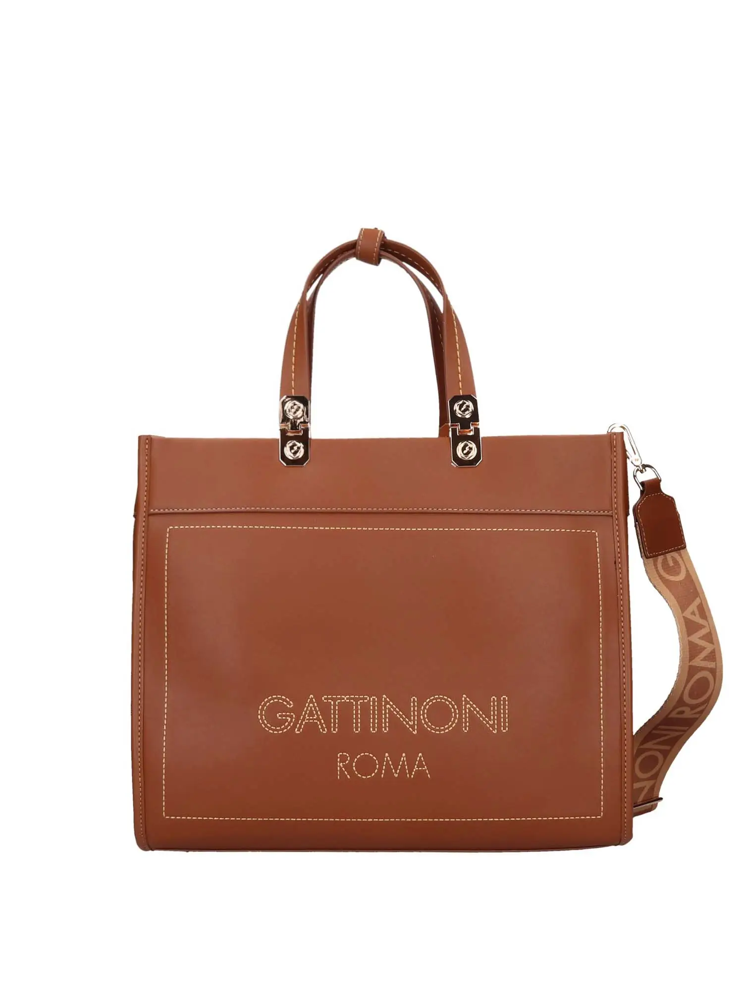 BORSA A MANO DONNA - GATTINONI ROMA - BINIA8447WVP - TAN, UNICA