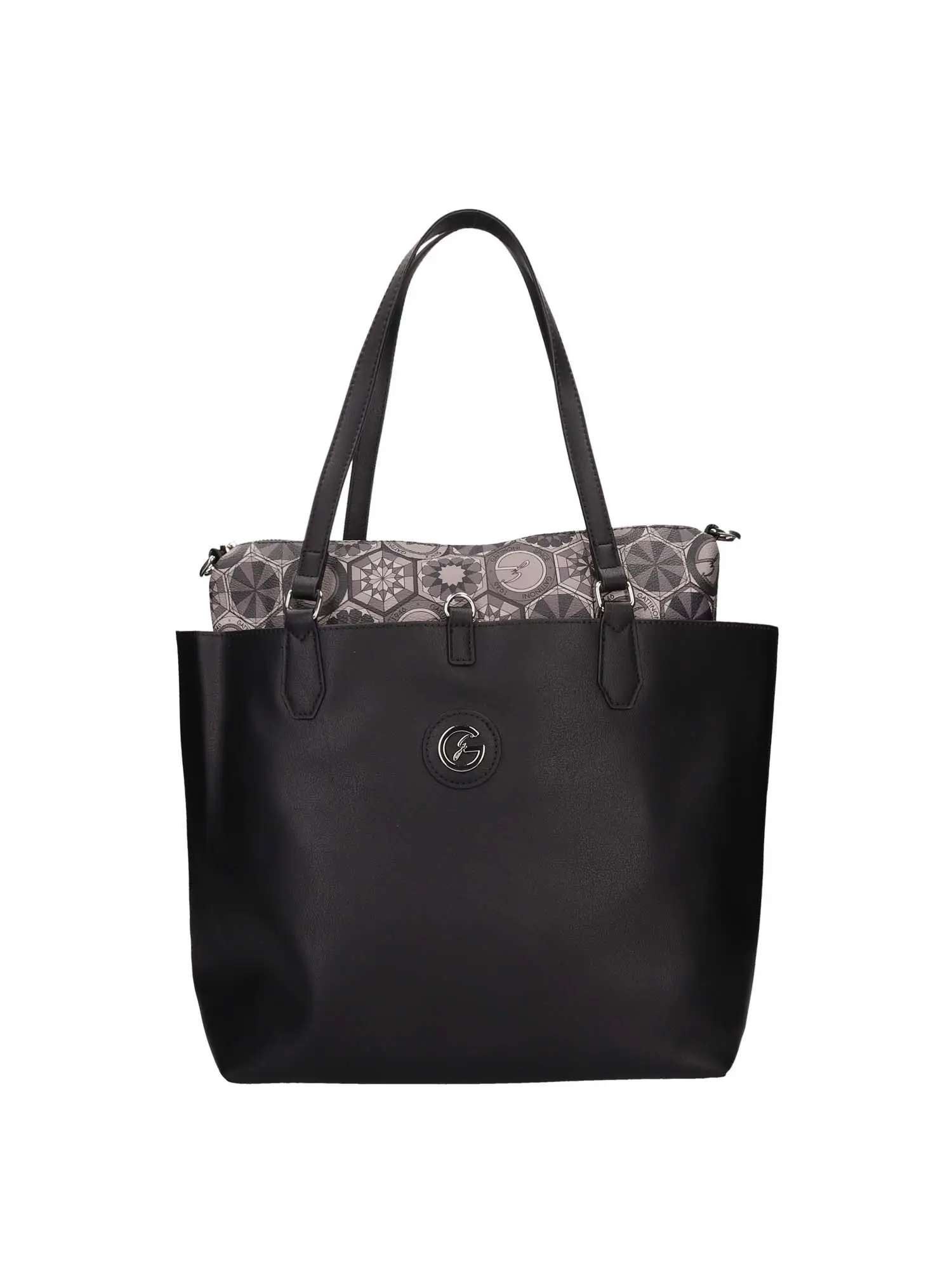 BORSA A MANO DONNA - GATTINONI ROMA - BINTD8156WZT - GRIGIO/NERO, UNICA