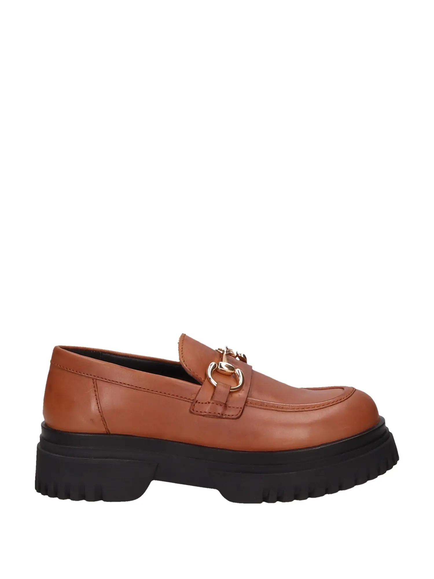 MOCASSINO DONNA - EMANUELLE VEE - 432M-500-15 - COGNAC, 40