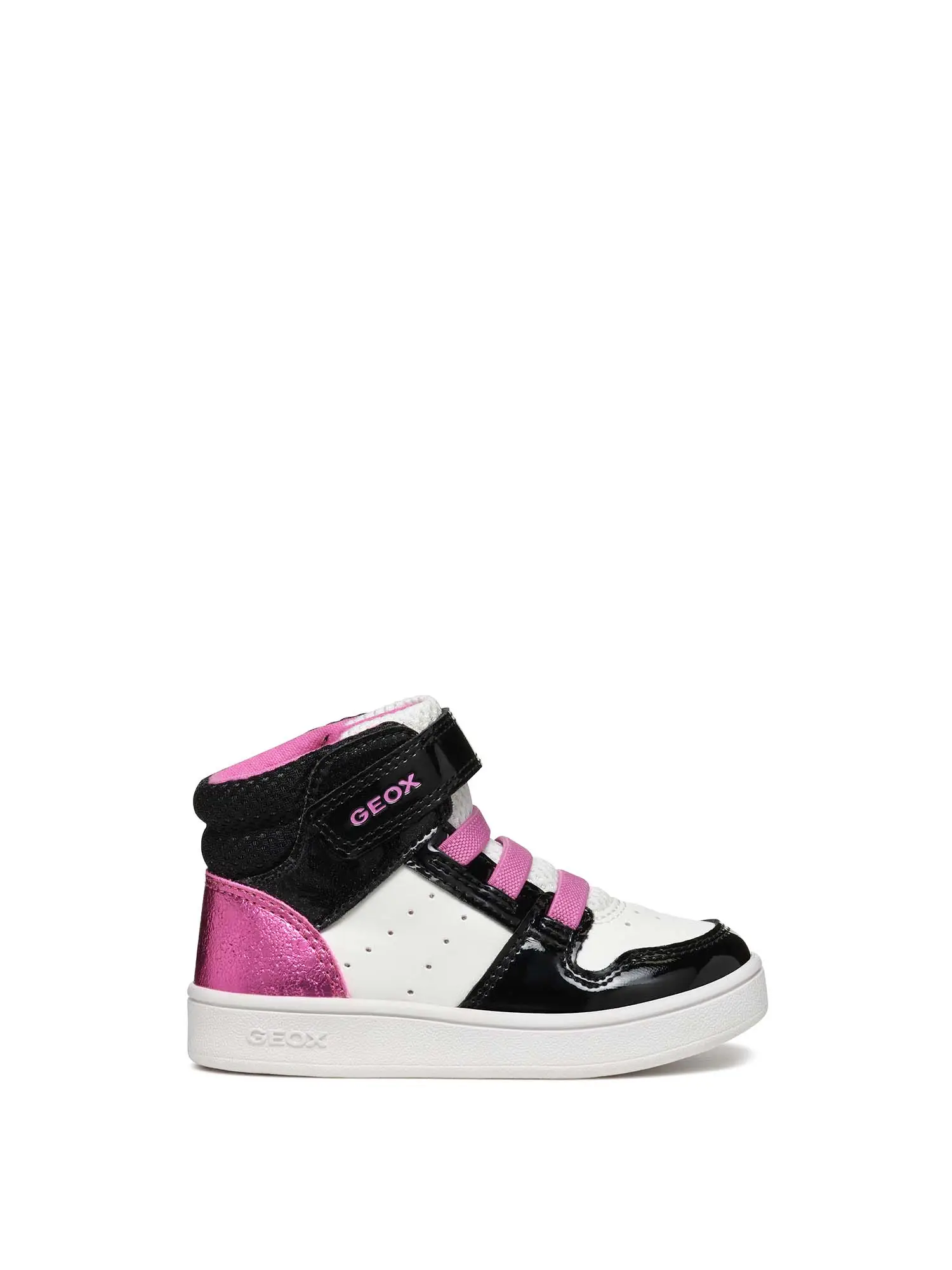 SNEAKERS BAMBINA - GEOX - B465MA 0BCKC - BIANCO/NERO, 20