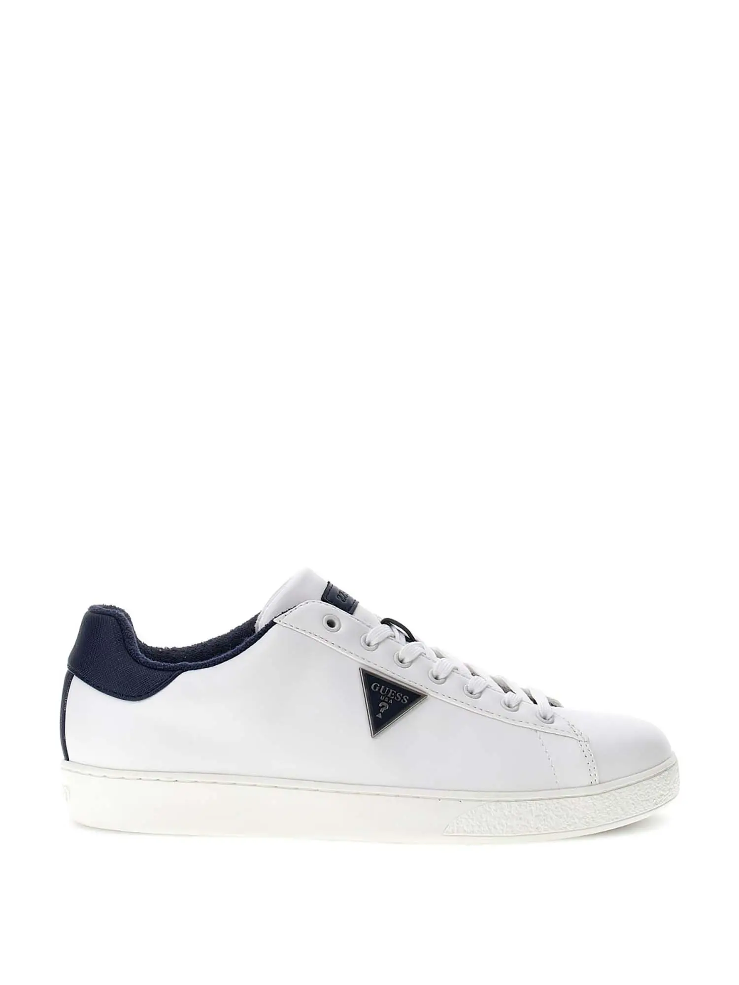 SNEAKERS UOMO - GUESS - FMTNOL FAB12 - BIANCO/BLU, 40