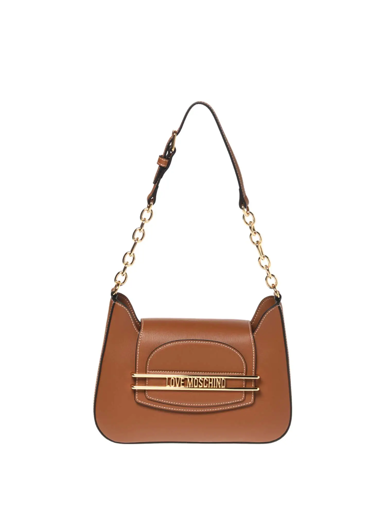 BORSA A SPALLA DONNA - LOVE MOSCHINO - JC4347PP0LKP0 - MARRONE, UNICA